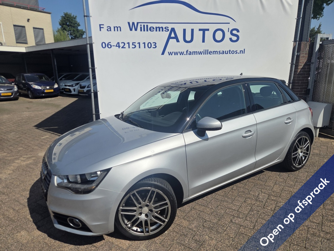 Audi A1 Sportback 1.4 TFSI Automaat  Navi 2012 - voorkant