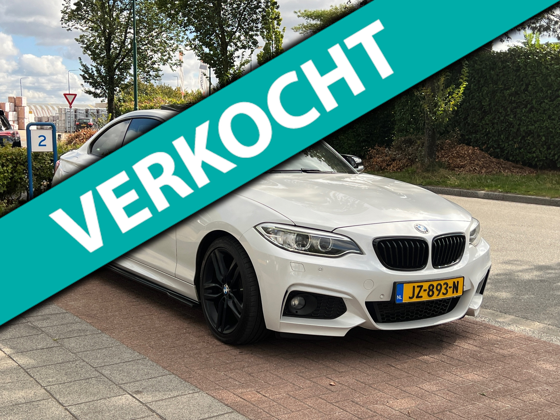 BMW 220i M-220i M-PAKKET *AUTOMAAT | SCHUIFDAK | XENON 2015 - voorkant