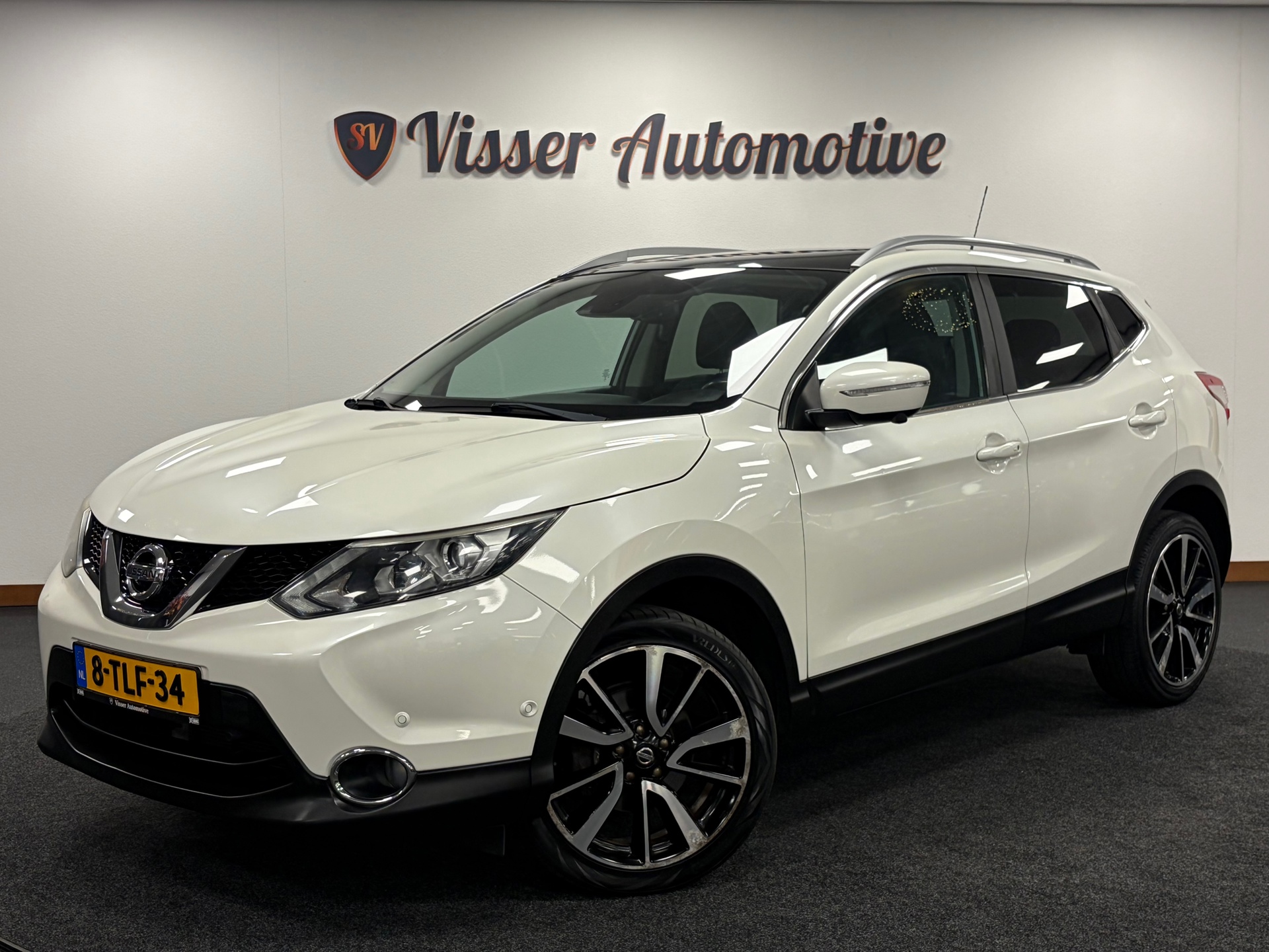 Nissan Nissan Qashqai 1.2 Tekna*360Cam*Stoelverwarming*Pano*NAP*Leder*PDC*LED*Trekhaak* 2014 - voorkant