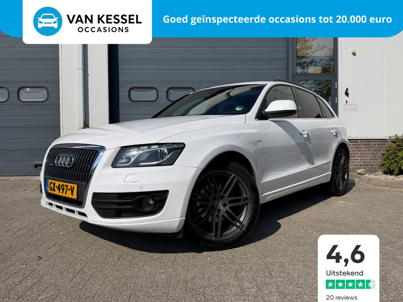 Audi Audi Q5 2.0 TFSI quattro 3x s-line | Uniek veel opties 2009 - voorkant