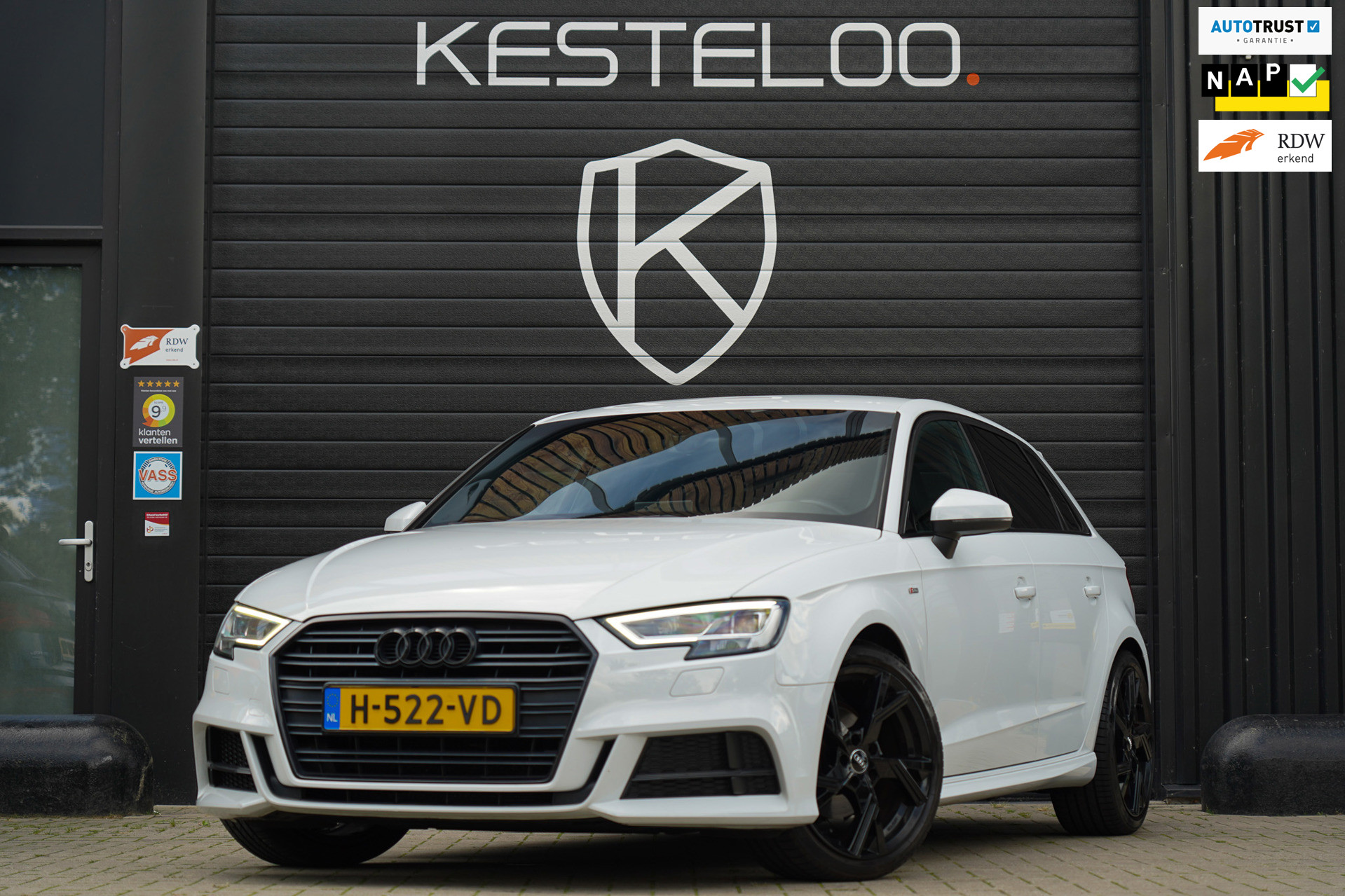 Audi A3 Sportback 35 TDI S edition 3x S LINE/LED/STOELVERW/SPORT CHASSIS/SPORTSTUUR/ 2020 - voorkant