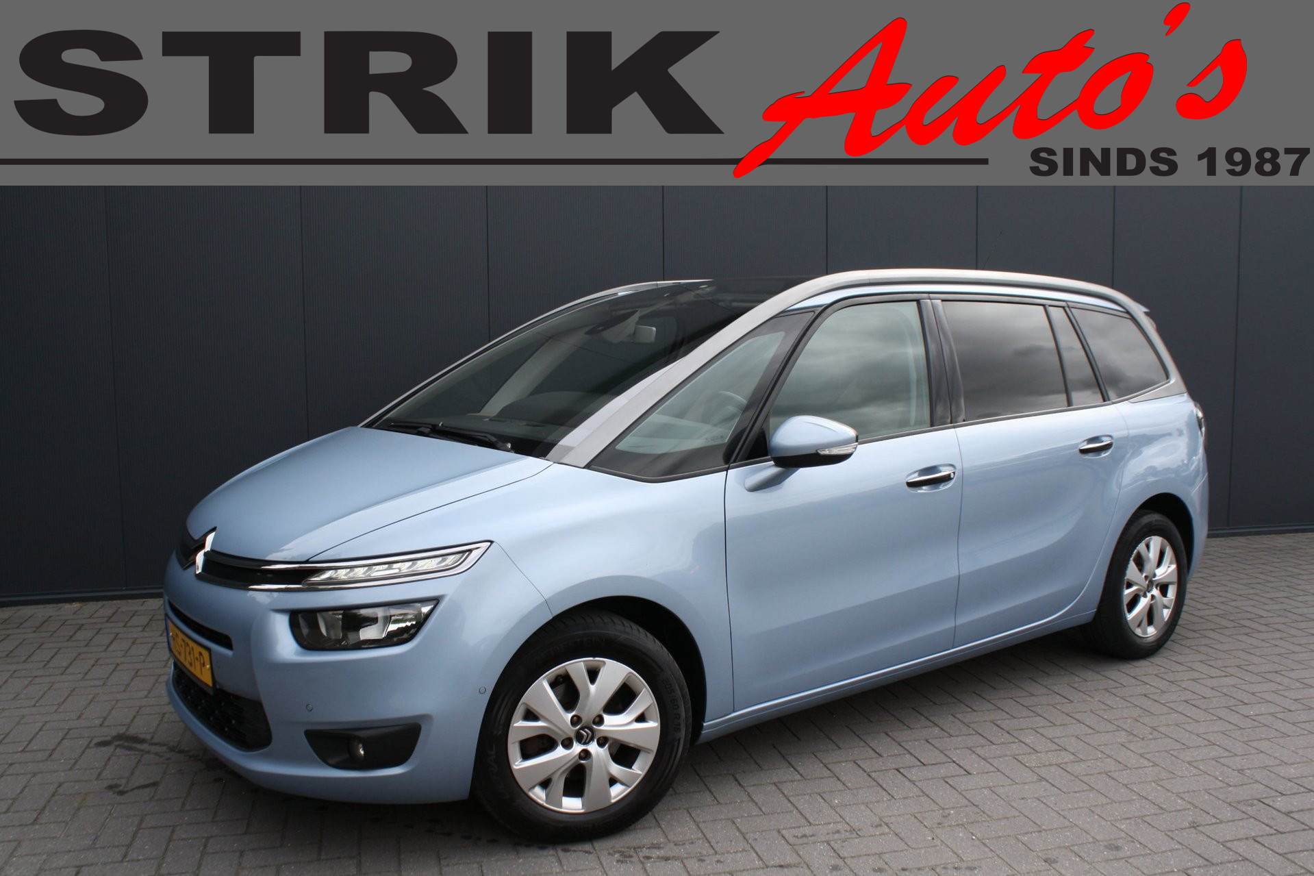 Citroen C4 Picasso 1.6 BlueHDi Business EURO 6 98 gram 7-PERSOONS - NAVIGATIE - CAMERA - TREKHAAK - 2 x PDC 2015 - voorkant