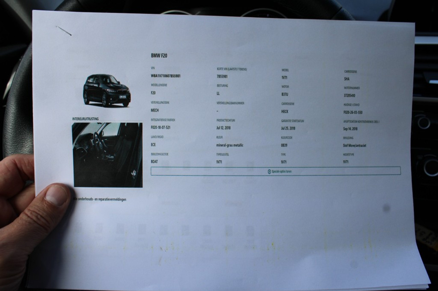 Foto van BMW 116d
