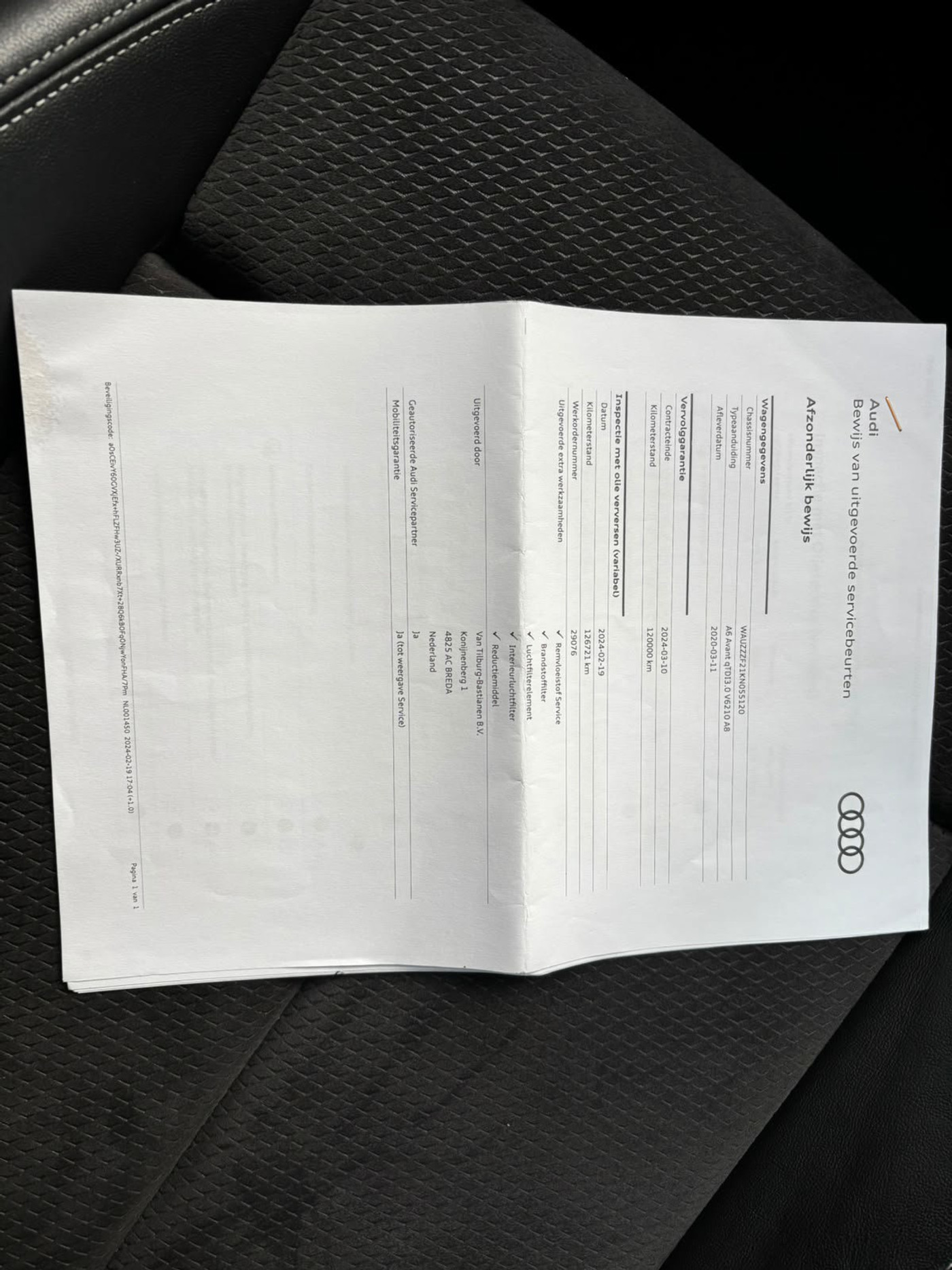 Foto van Audi A6 Avant