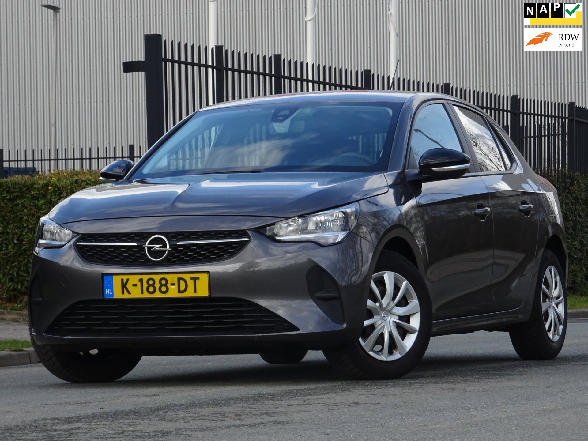 Opel Corsa 1.2 Edition NAP/CARPLAY/LANE-ASSIST/NAVI/PDC/AC 2020 - voorkant