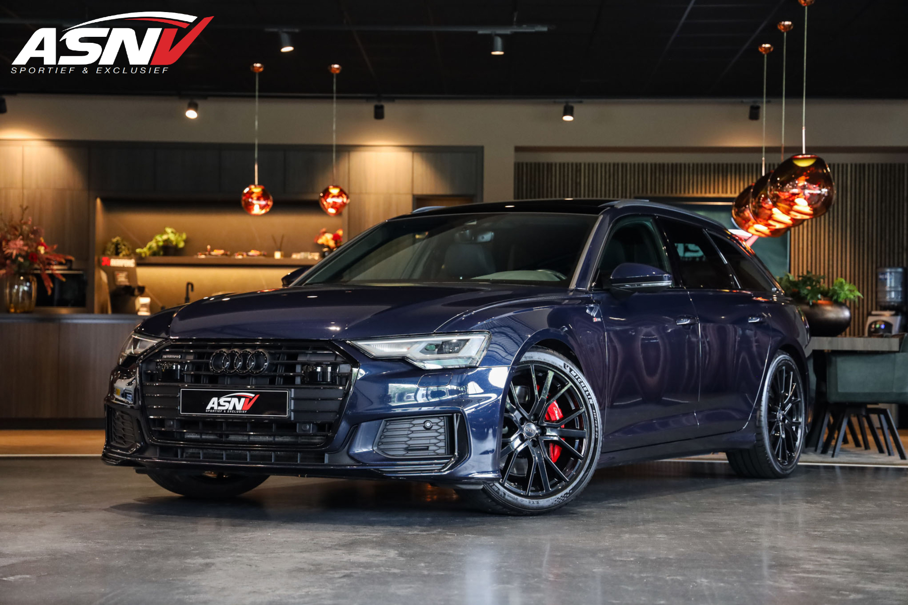 Audi A6 Avant 55 TFSI quattro Design Pro Line Plus, 340 PK, Pano/Dak, S/line/In/Exterieur, B&O, Adapt.Cruise/Control, 109DKM!! 2020 - voorkant