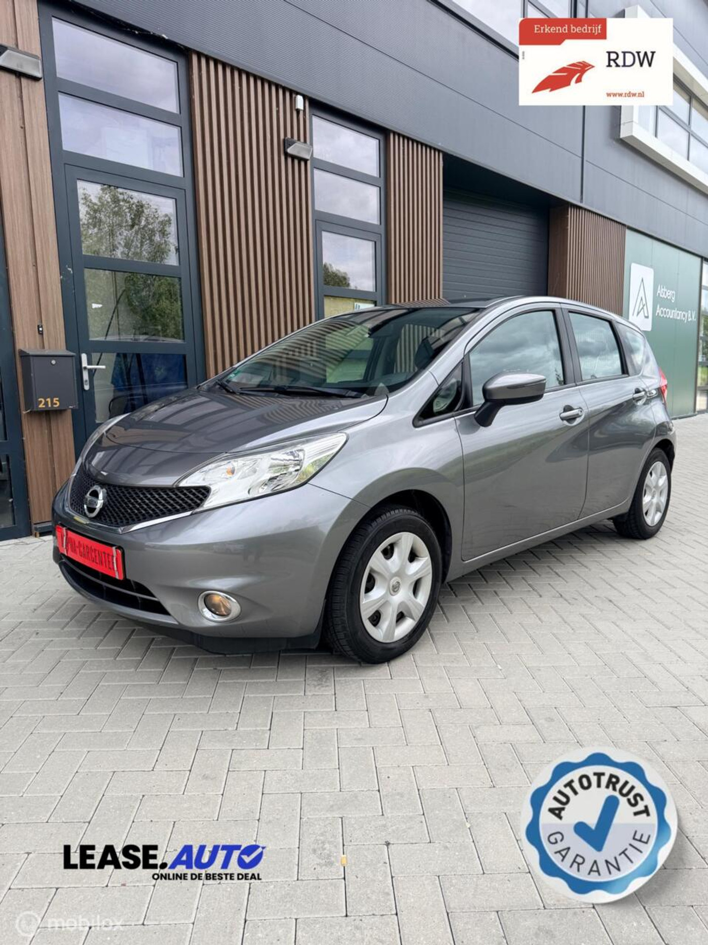 Nissan Nissan Note 1.2 Acenta AIRCO/NAP/GARANTIE/DEALER 2016 - voorkant