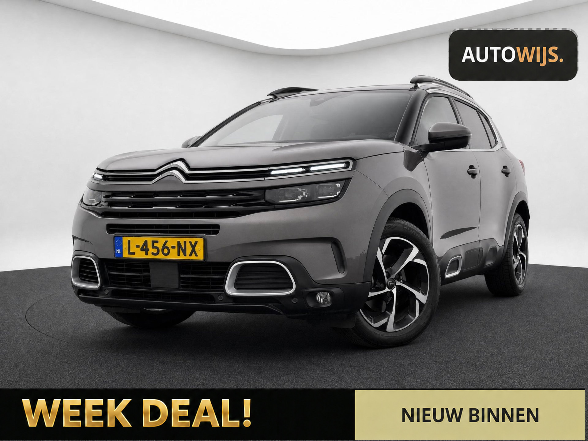 Citroen C5 Aircross 1.2 PureTech Business|AUT|LED|CAMERA|LEDER|D-RIEM VV 2021 - voorkant
