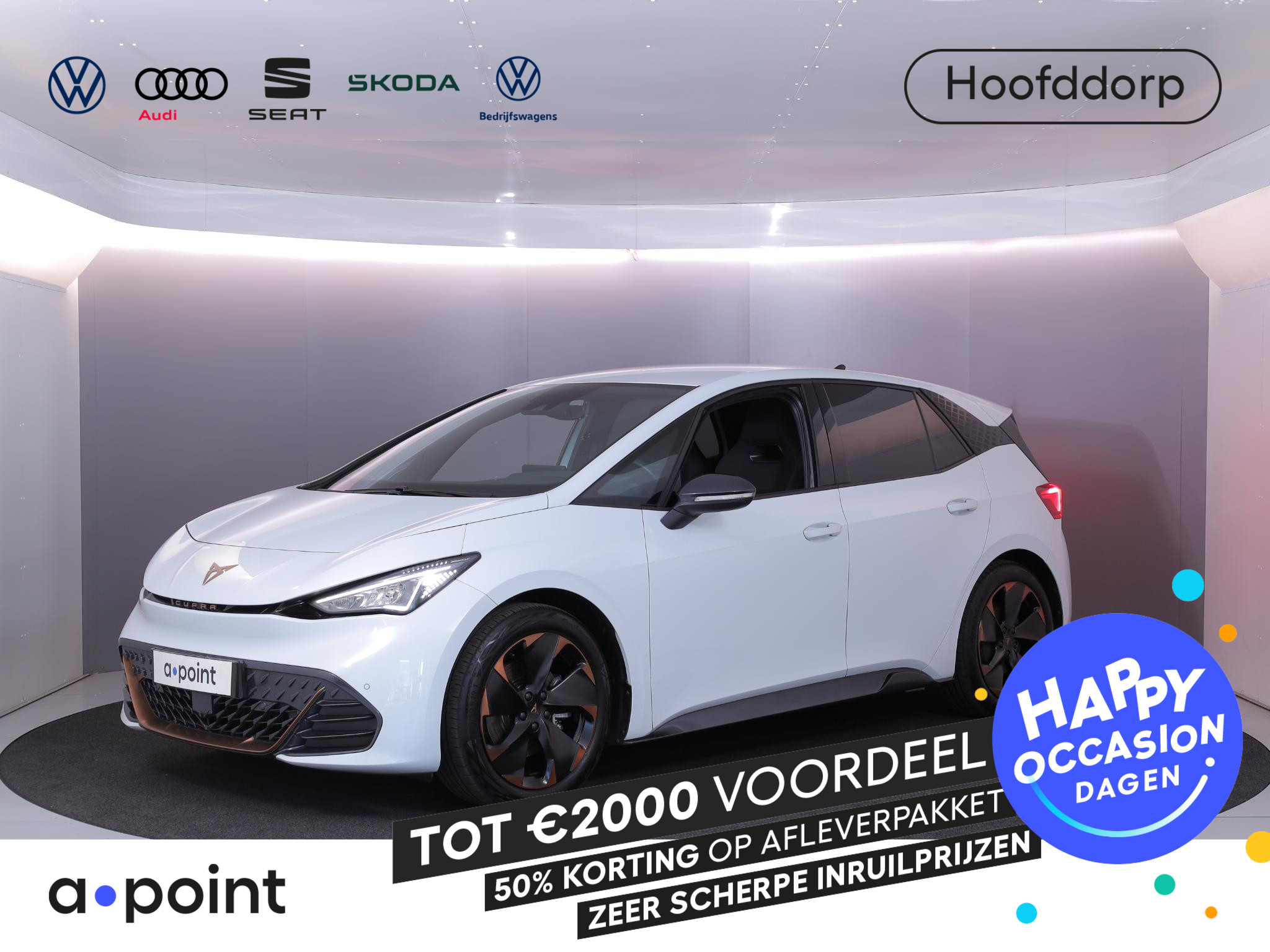 Cupra Born Adrenaline One 62 kWh 2021 - voorkant