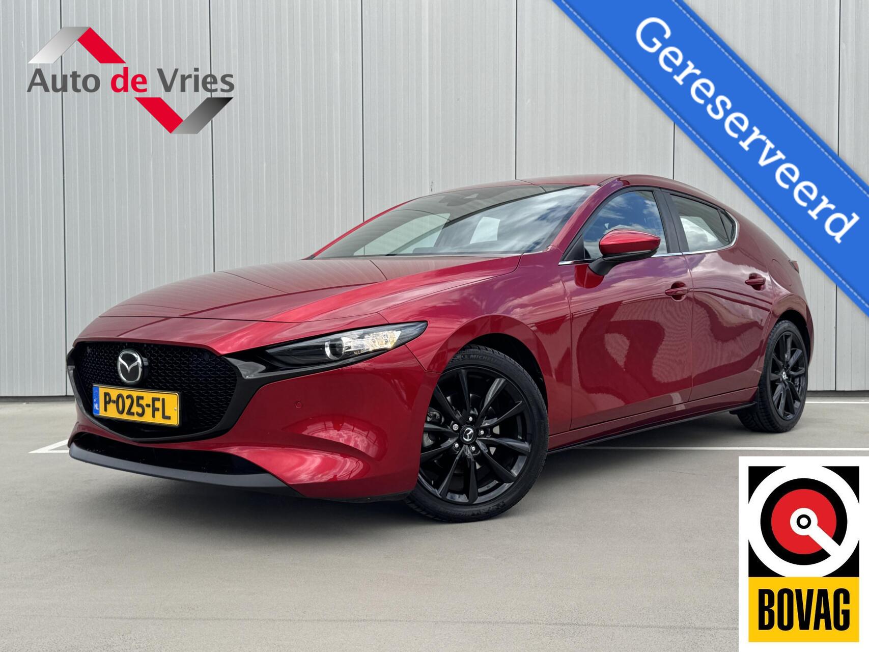 Mazda 3 2.0 e-SkyActiv-X M Hybrid 186 Comfort 2022 - voorkant