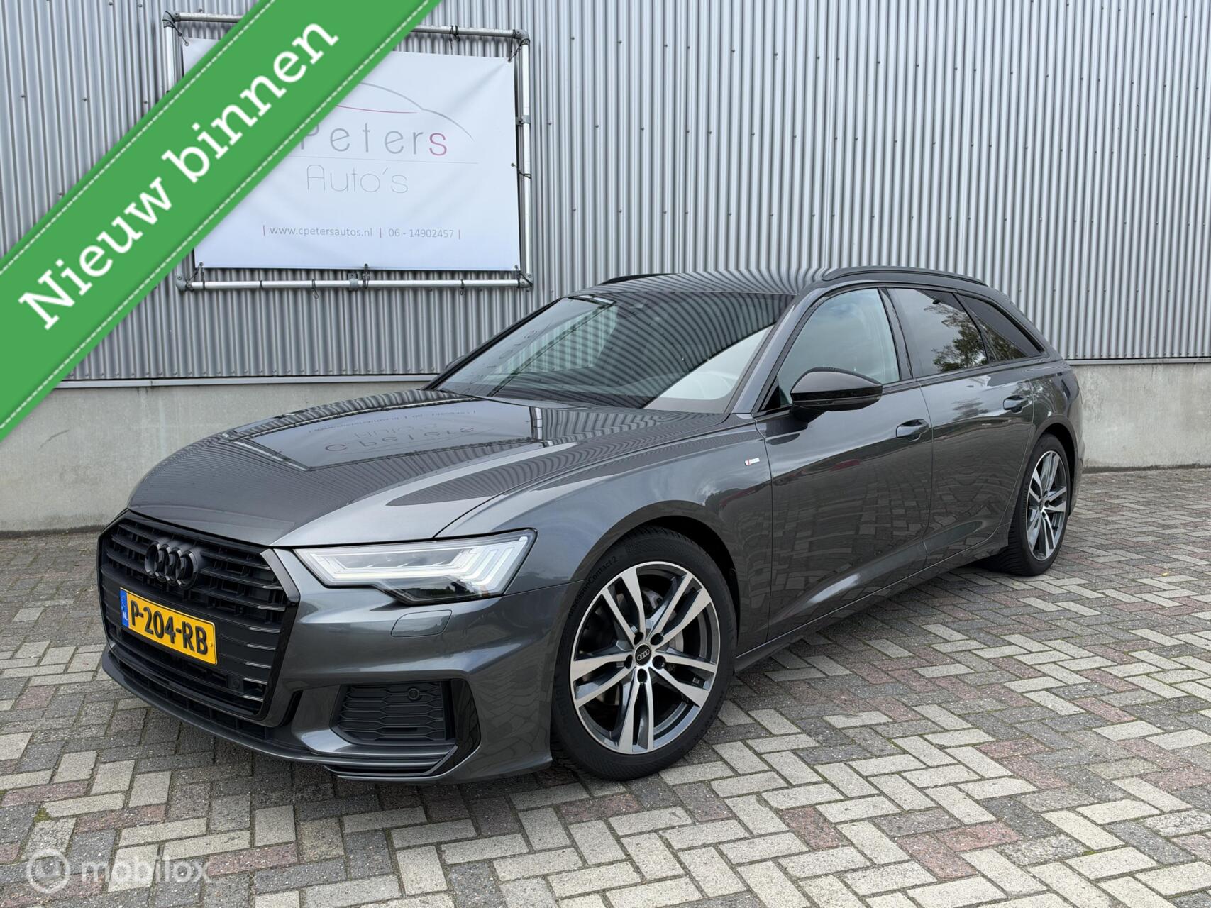 Audi A6 Avant 40 TFSI S edition 2022 / S-Line / Matrix / DIGI cockpit / Dealeronderhouden / NL Auto / NAP 2022 - voorkant