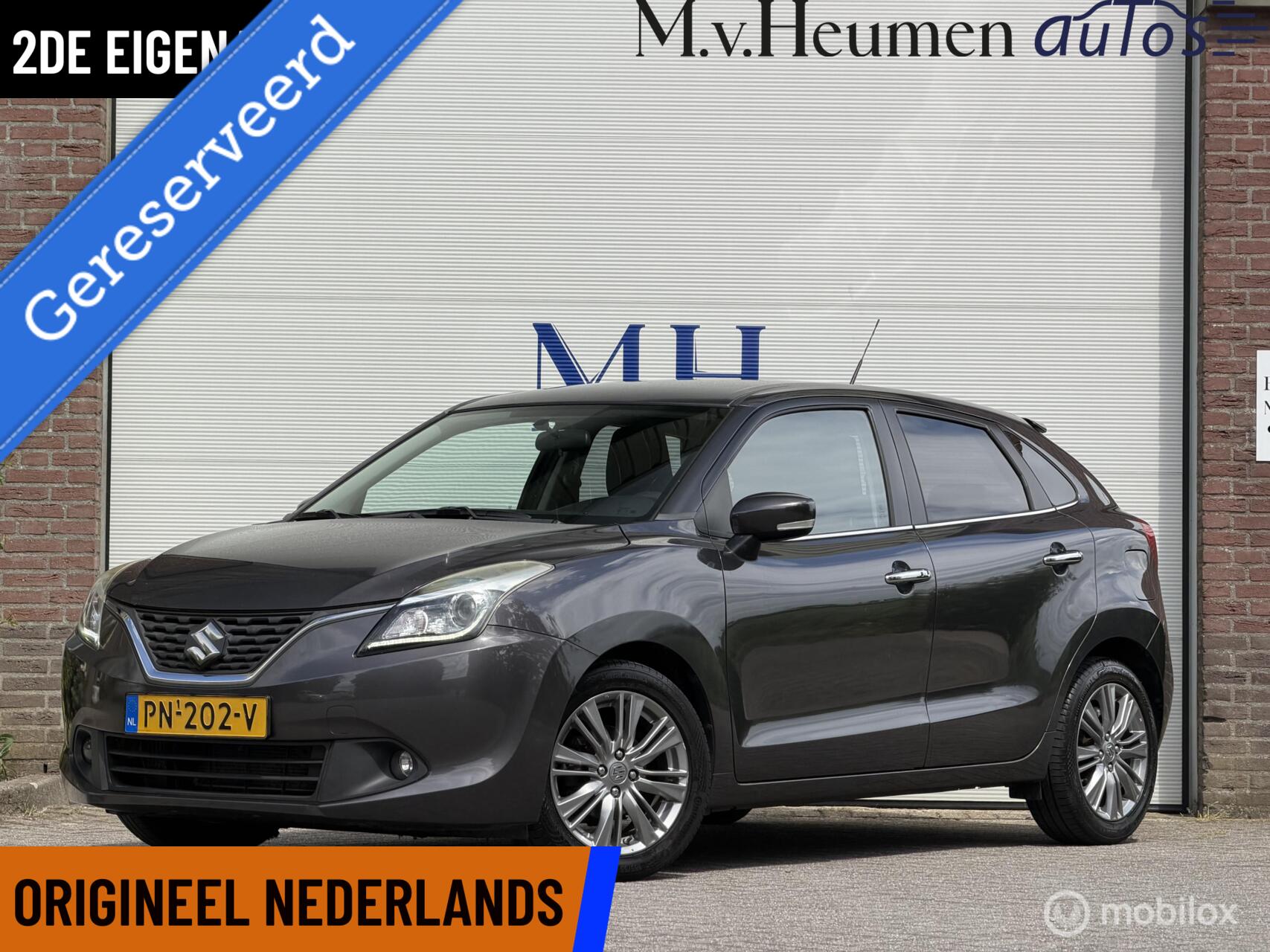 Suzuki Baleno 1.0 Boosterjet High Executive Keyless Adaptive Cruise CarPlay Stoelverwarming 2017 - voorkant