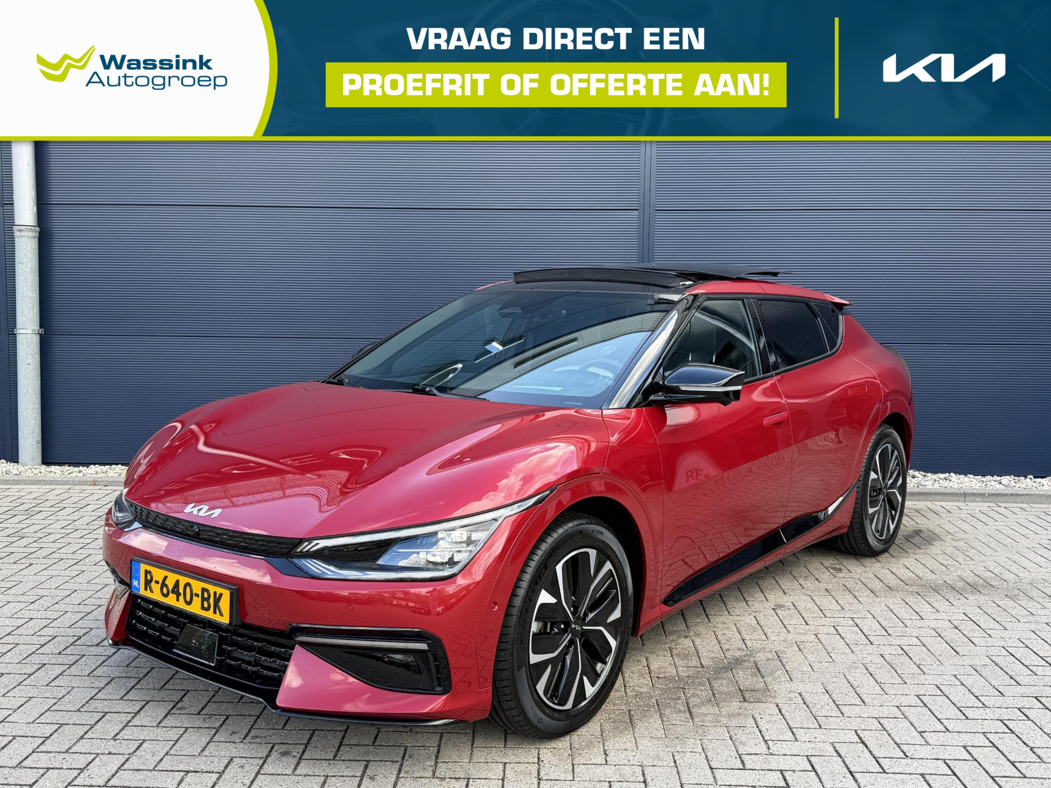 Kia Ev6 GT-Line 77.4 kWh 2022 - voorkant