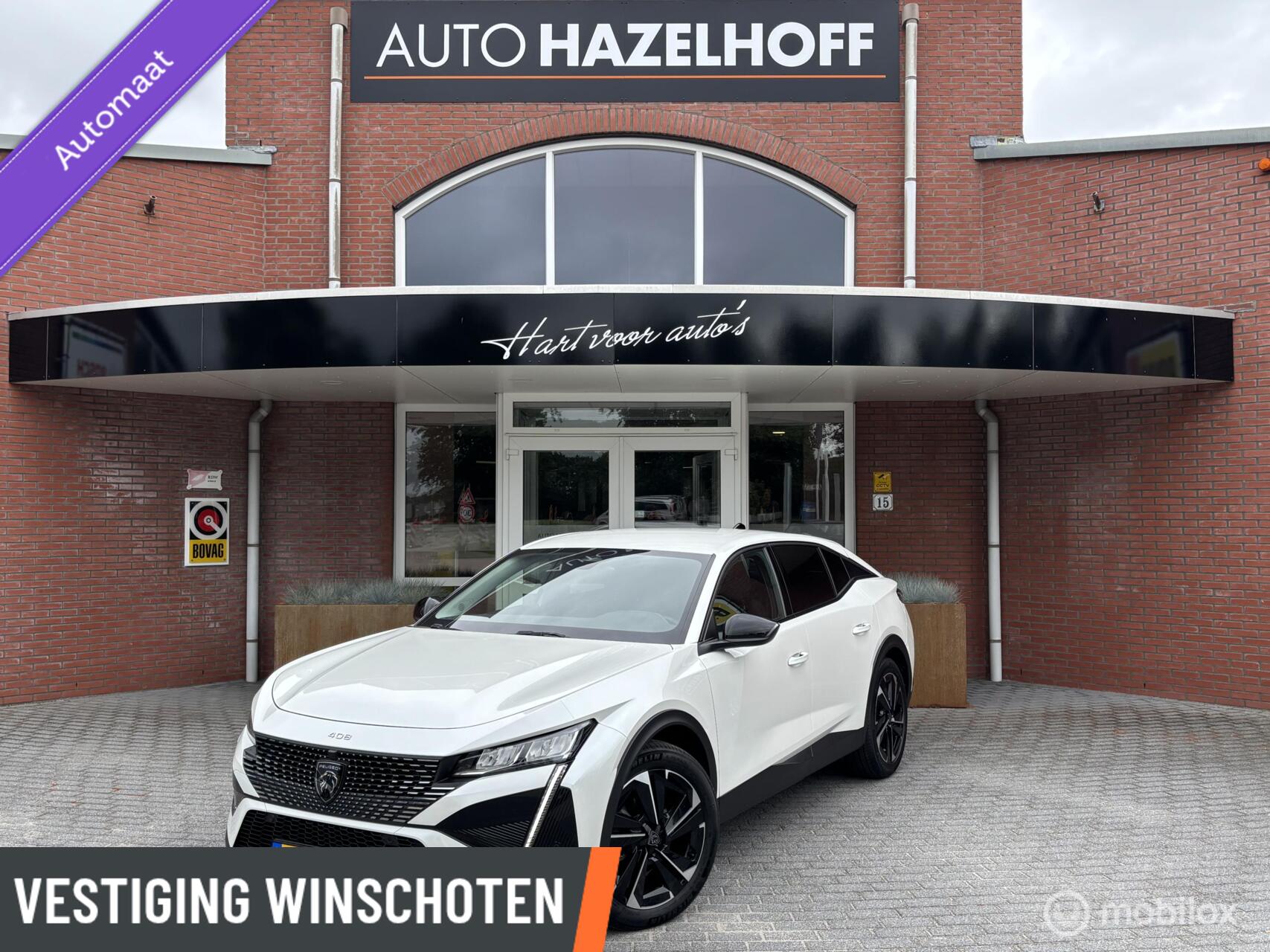 Peugeot 408 1.2 PureTech Allure Pack 130 Automaat | 1e Eigenaar | Ndl auto | Distr. riem is al v.v. | 2023 - voorkant