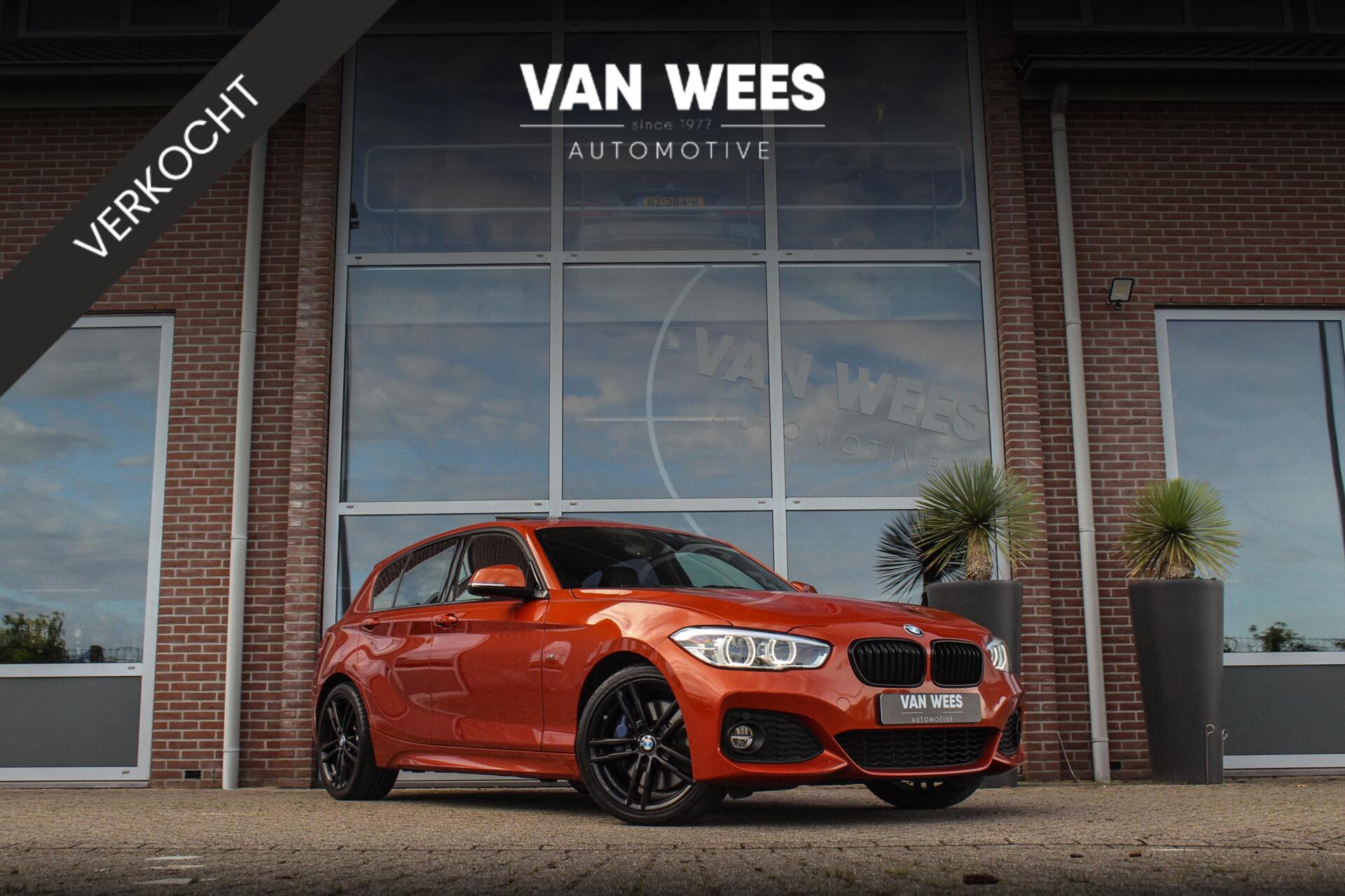 BMW 120i 120i 184pk M Sport|RIJKLAAR|SCHUIFDAK|LEER|DLROH 2018 - voorkant