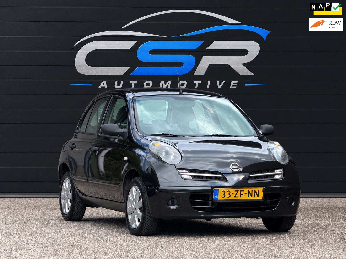 Nissan Nissan Micra 1.2 |APK|BEURT|AIRCO|5DEURS|ORG KM|NAP|BOEKJES! 2008 - voorkant