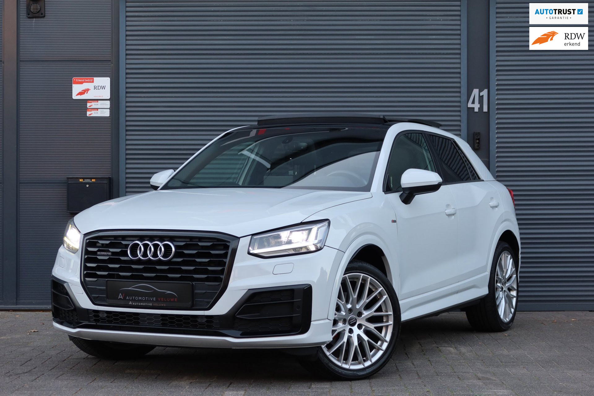 Audi Q2 Quattro Sport Edition 3x S-Line|Pano|Led|VOL 2019 - voorkant