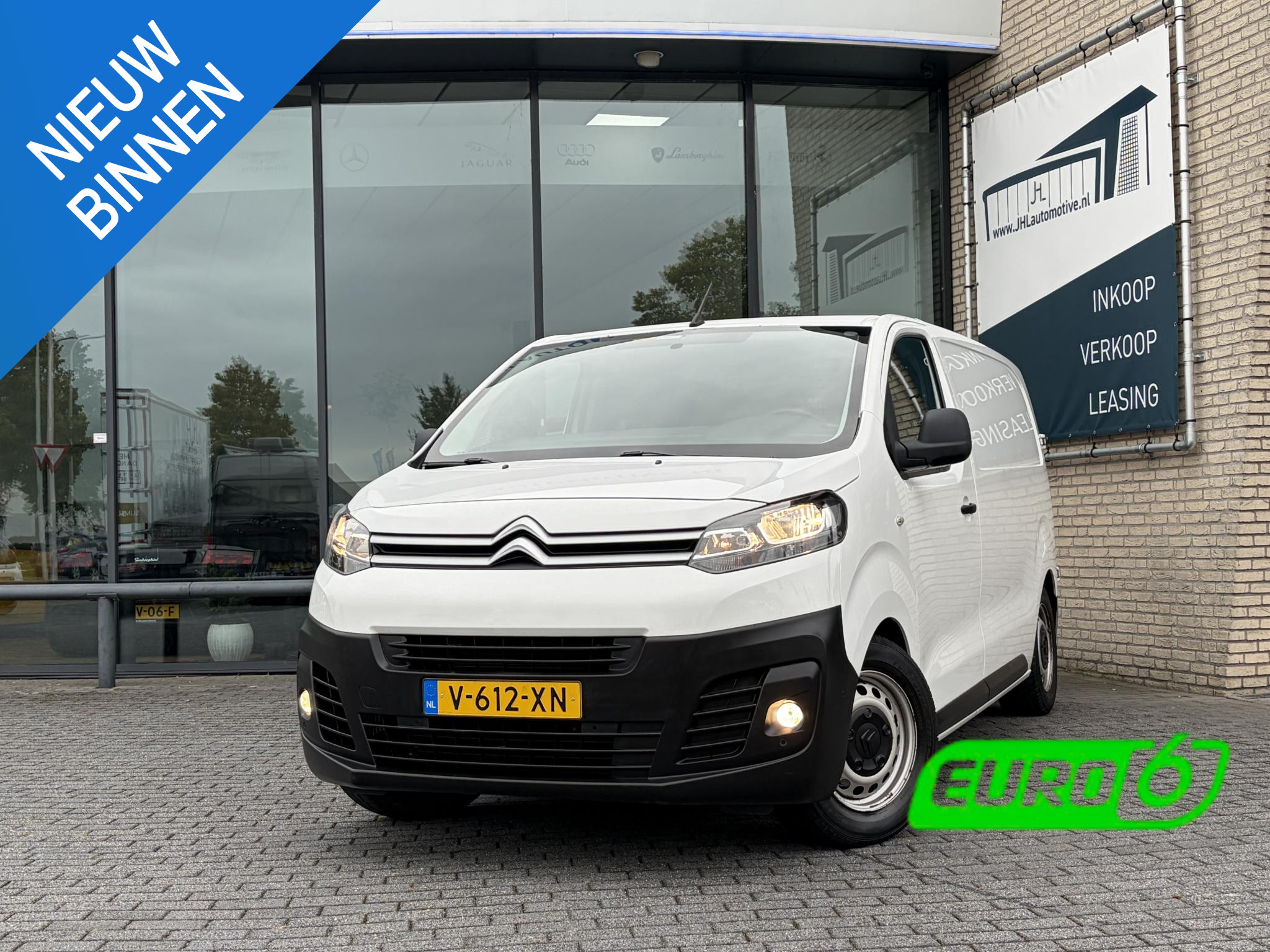 Citroen Jumpy 1.6 BlueHDI 95 L1H1*HAAK*A/C*CRUISE*OMVORMER*PDC* 2019 - voorkant