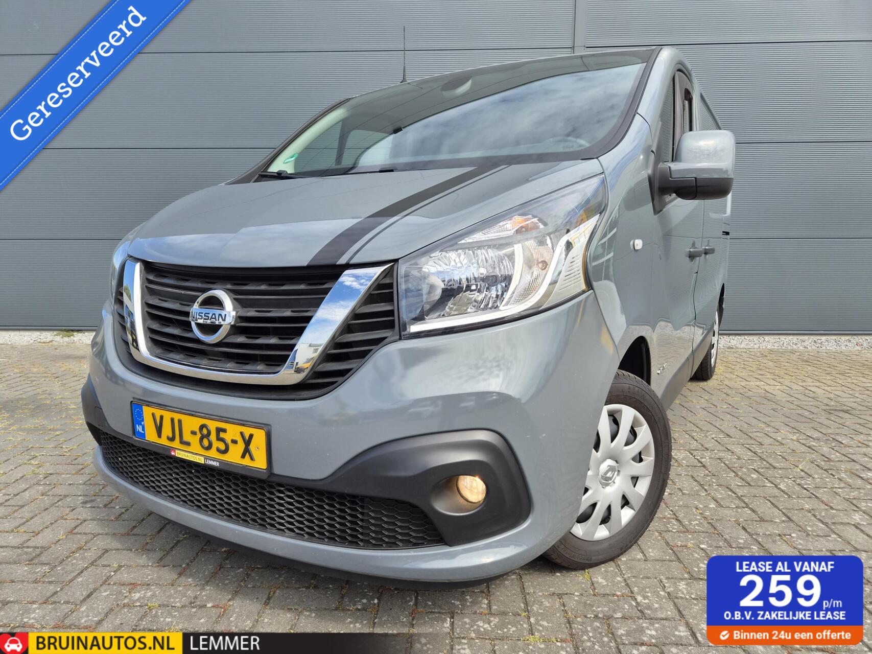 Nissan Nissan Nv300 2.0 dCi L2H1 Airco 2x Schuifd Automaat 150pk 2021 - voorkant