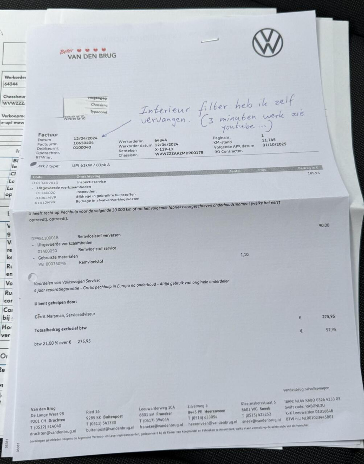 Foto van Volkswagen E-up!
