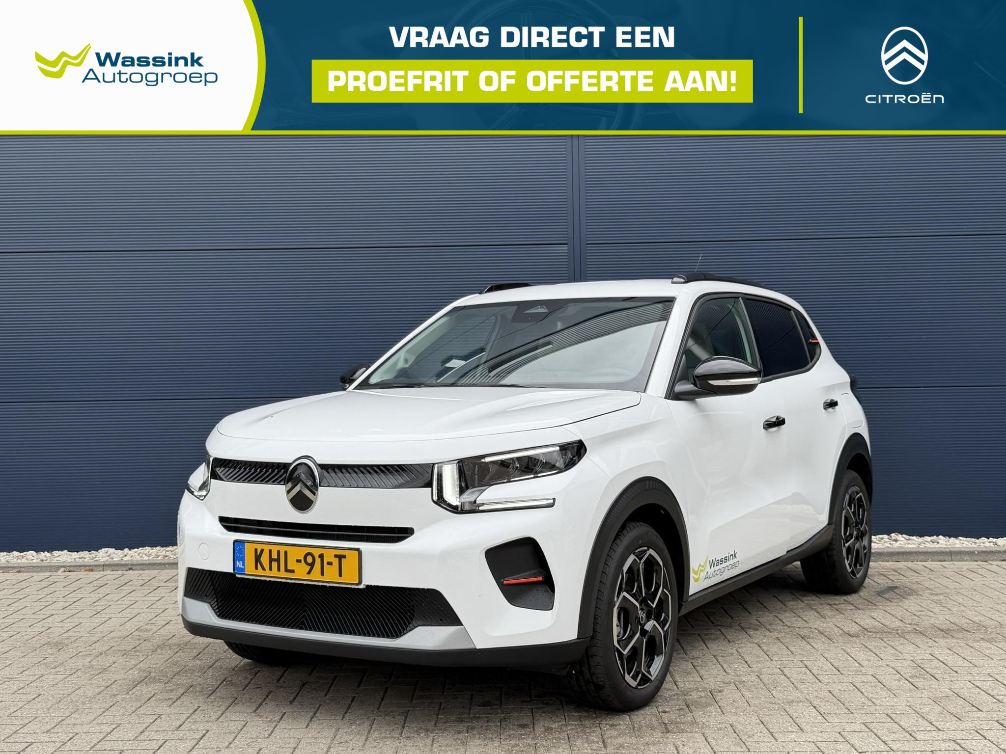Citroen E-c3 Plus 113pk Comfort Range 44 kWh 2026 - voorkant