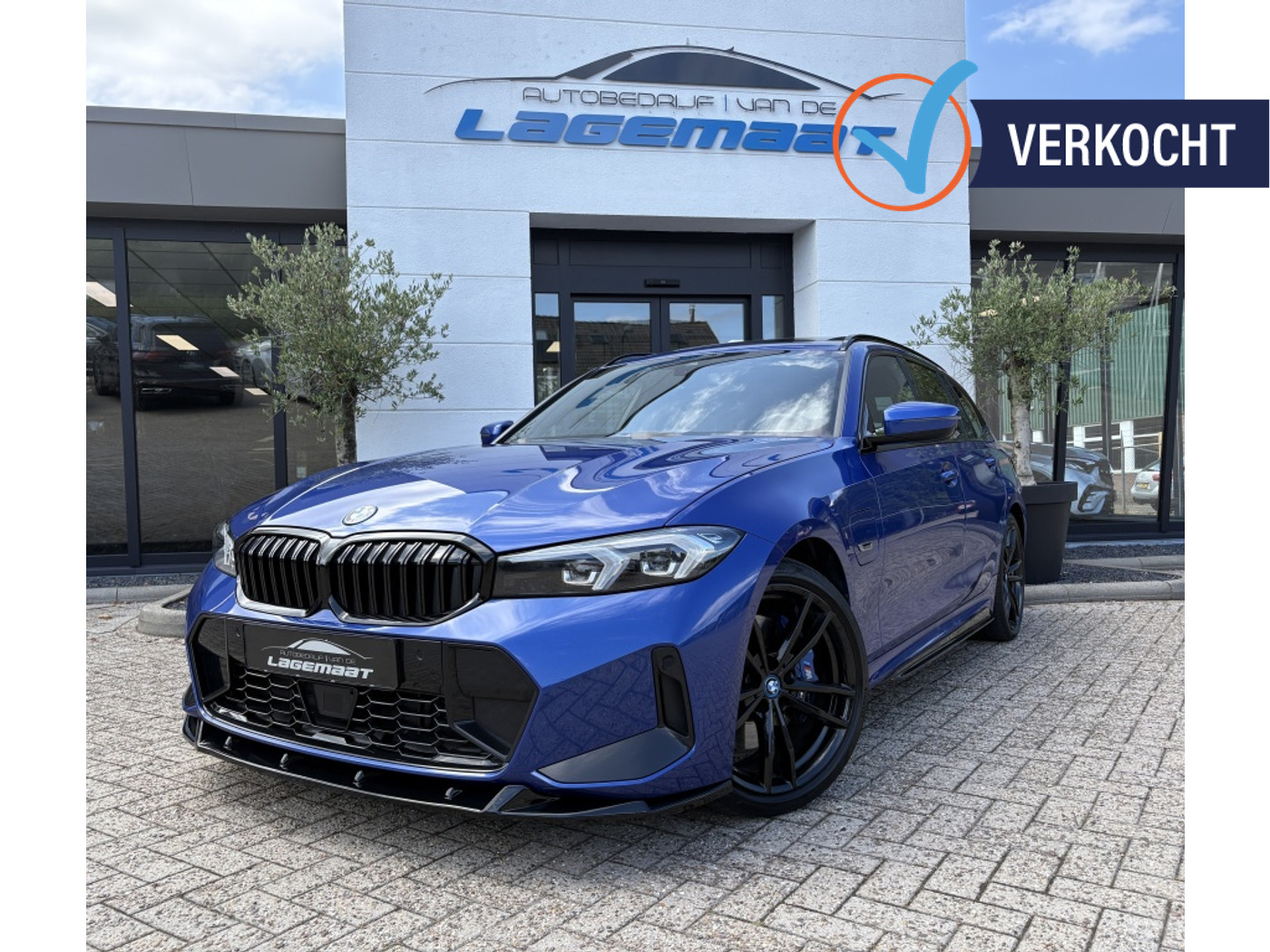 BMW 320e 320e M-Sport Performance | Pano | H&K | Trekhaak 2022 - voorkant