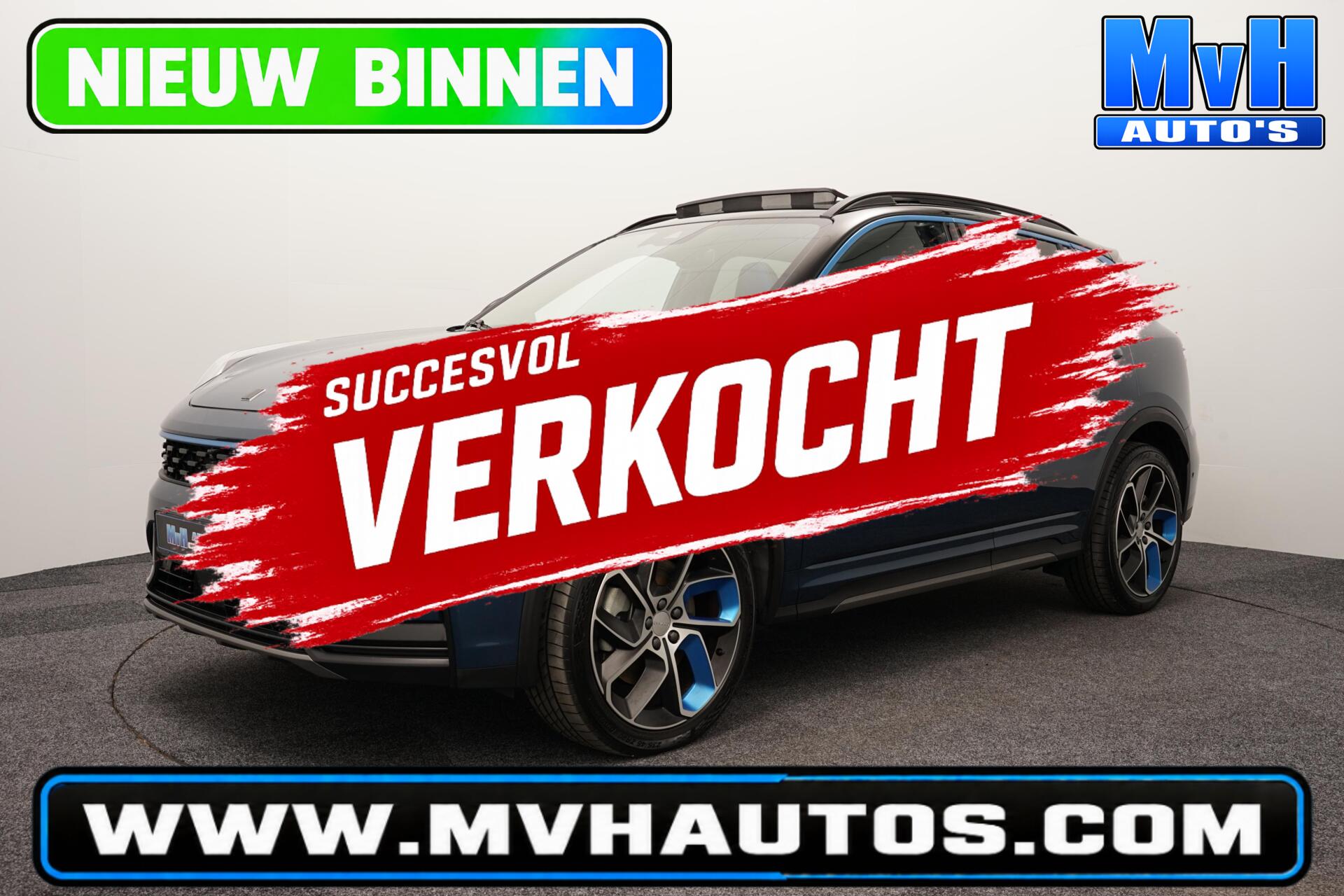 LYNK & Co 01 1.5 PHEV|ZWARTE.HEMEL|360ºCAM|PANO|262PK 2024 - voorkant