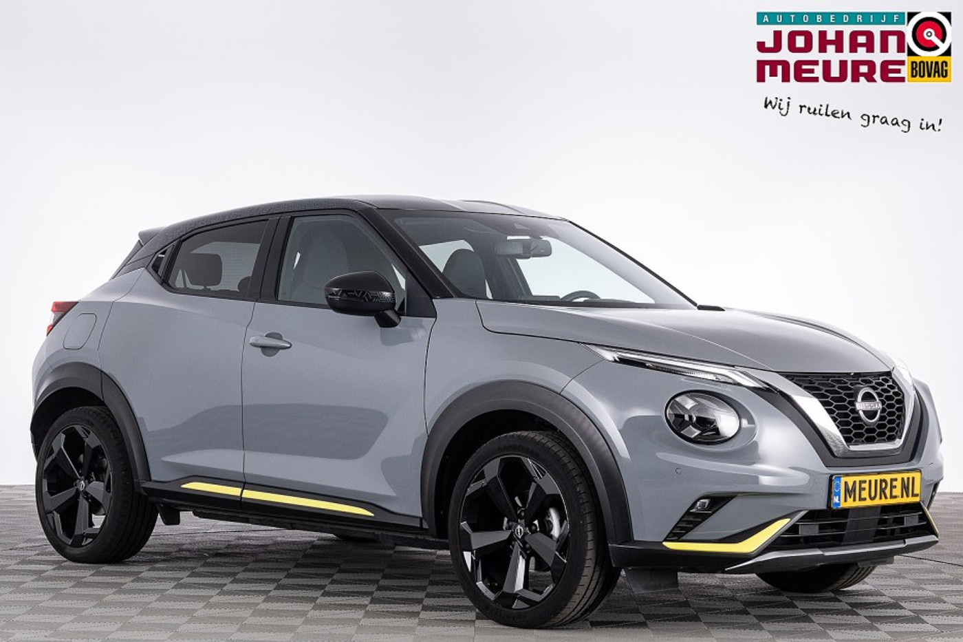 Nissan Juke 1.0 DIG-T 114 Kiiro | Half LEDER | NAVI | ECC | Full LED 2023 - voorkant