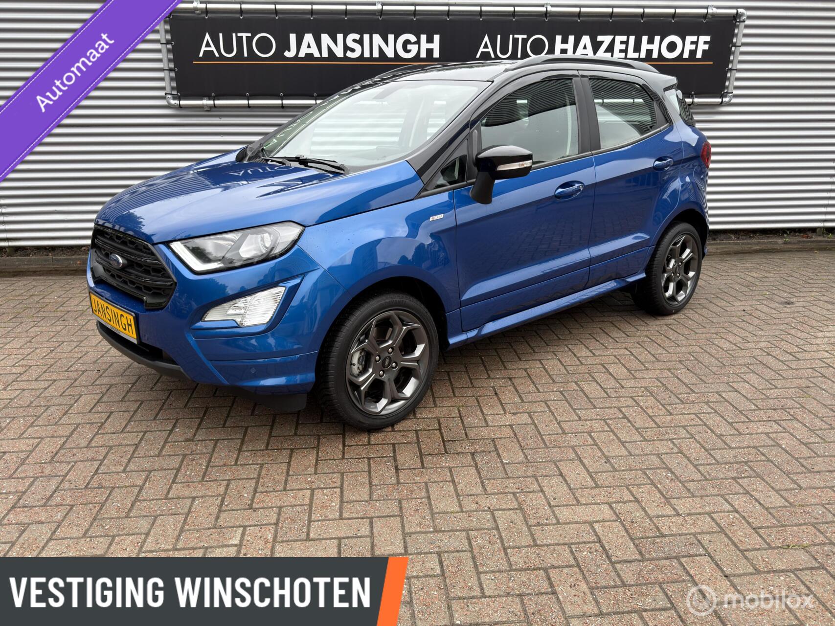 Ford Ecosport 1.0 EcoBoost ST-Line | Stoel/Stuurverwarming | Camera | Af. Trekhaak | 2019 - voorkant