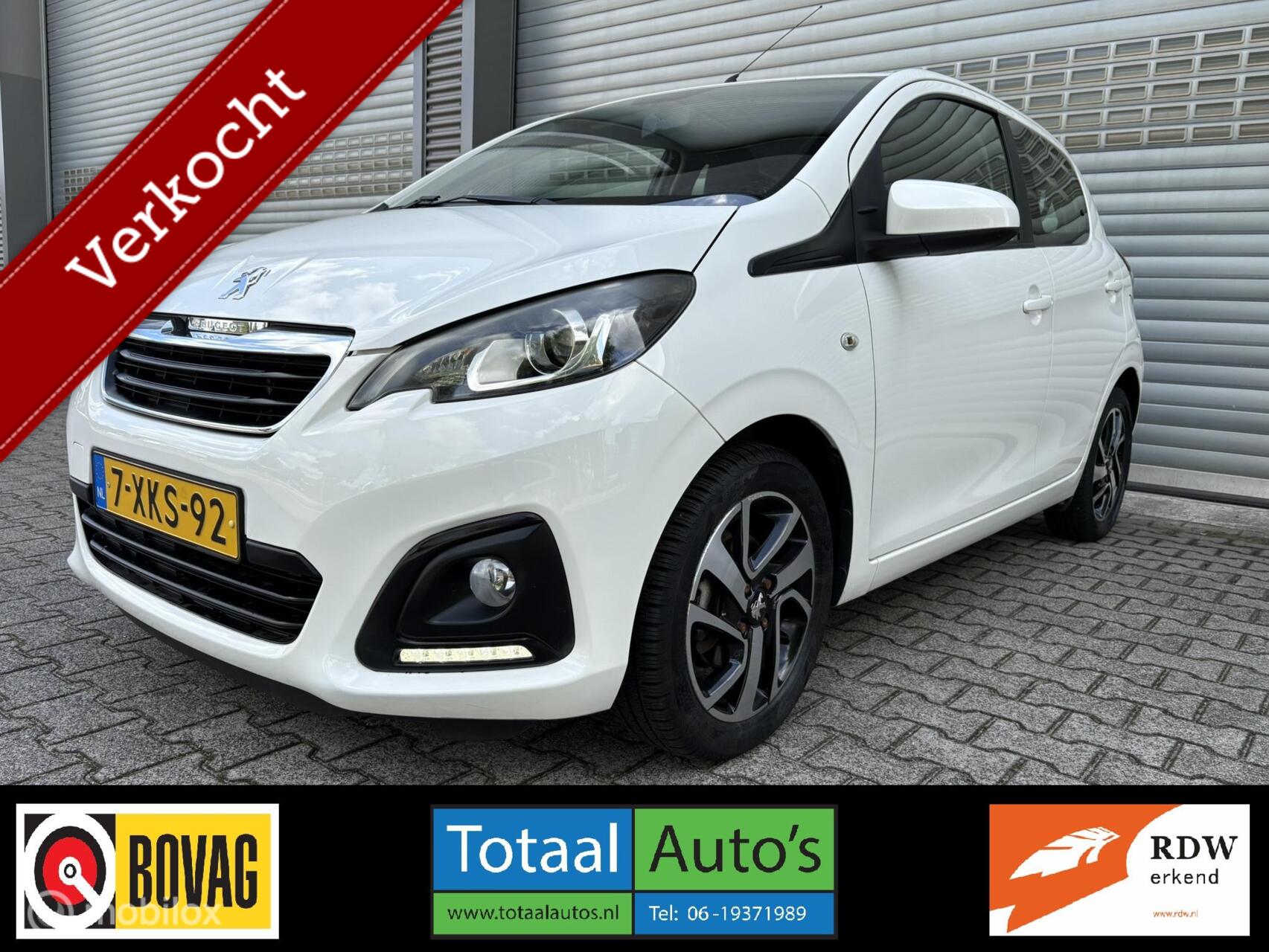 Peugeot Peugeot 108 1.0 e-VTi Allure*EERSTE Eig*LM*AIRCO* 2014 - voorkant