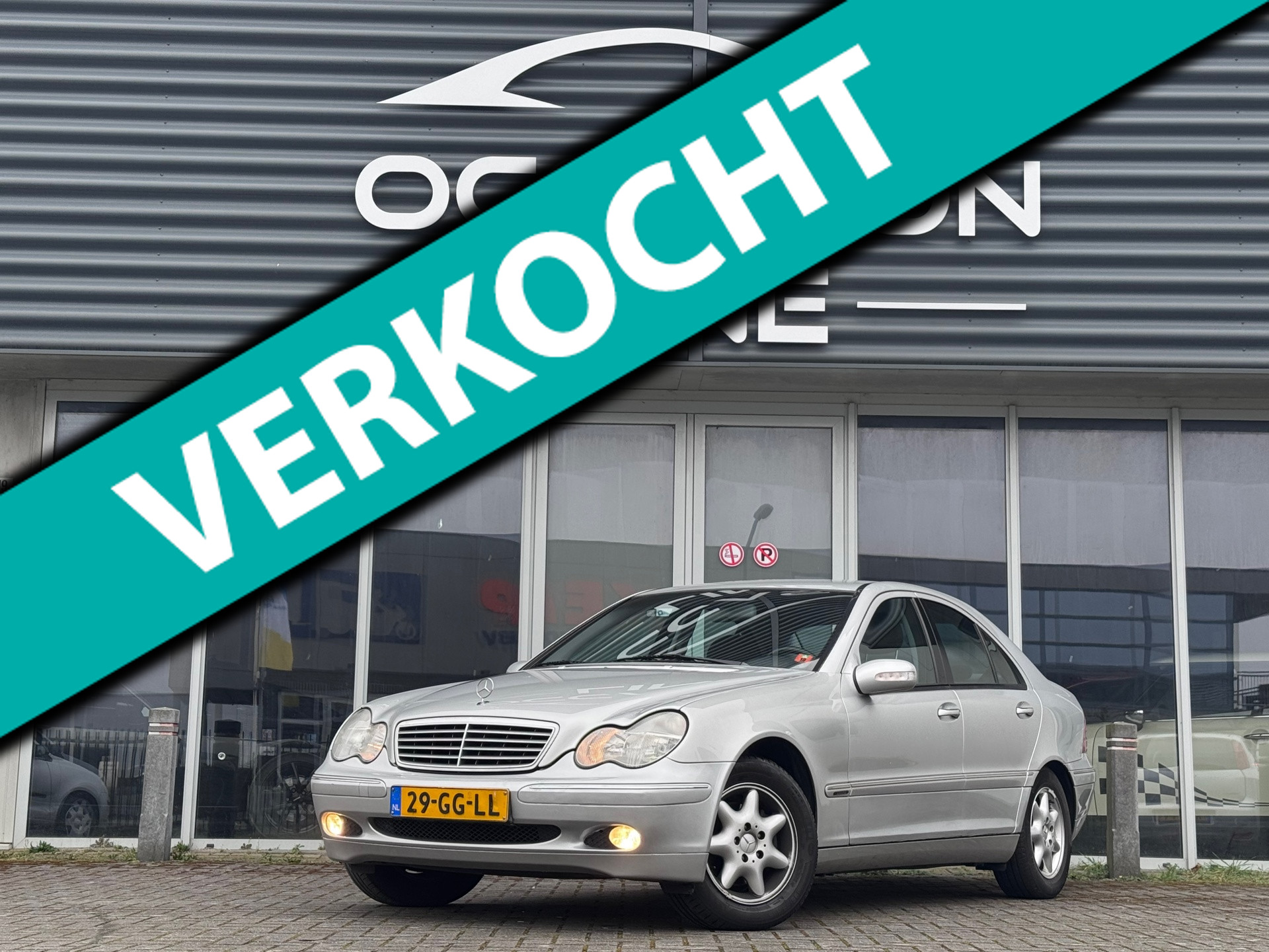 Mercedes-Benz C 200 Kompressor 200 K. Elegance | Automaat | Nwe Apk | Afn Trekhaak | Cruise 2000 - voorkant