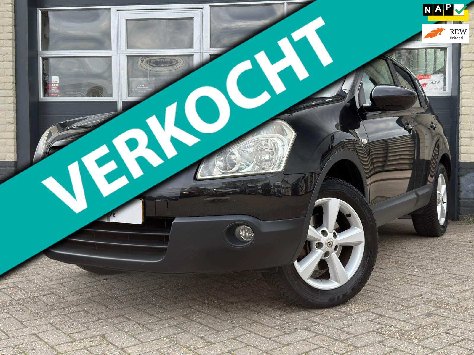 Nissan Nissan Qashqai 2.0 Tekna Premium / Panoramadak / 2e eig. / NL-auto 2008 - voorkant