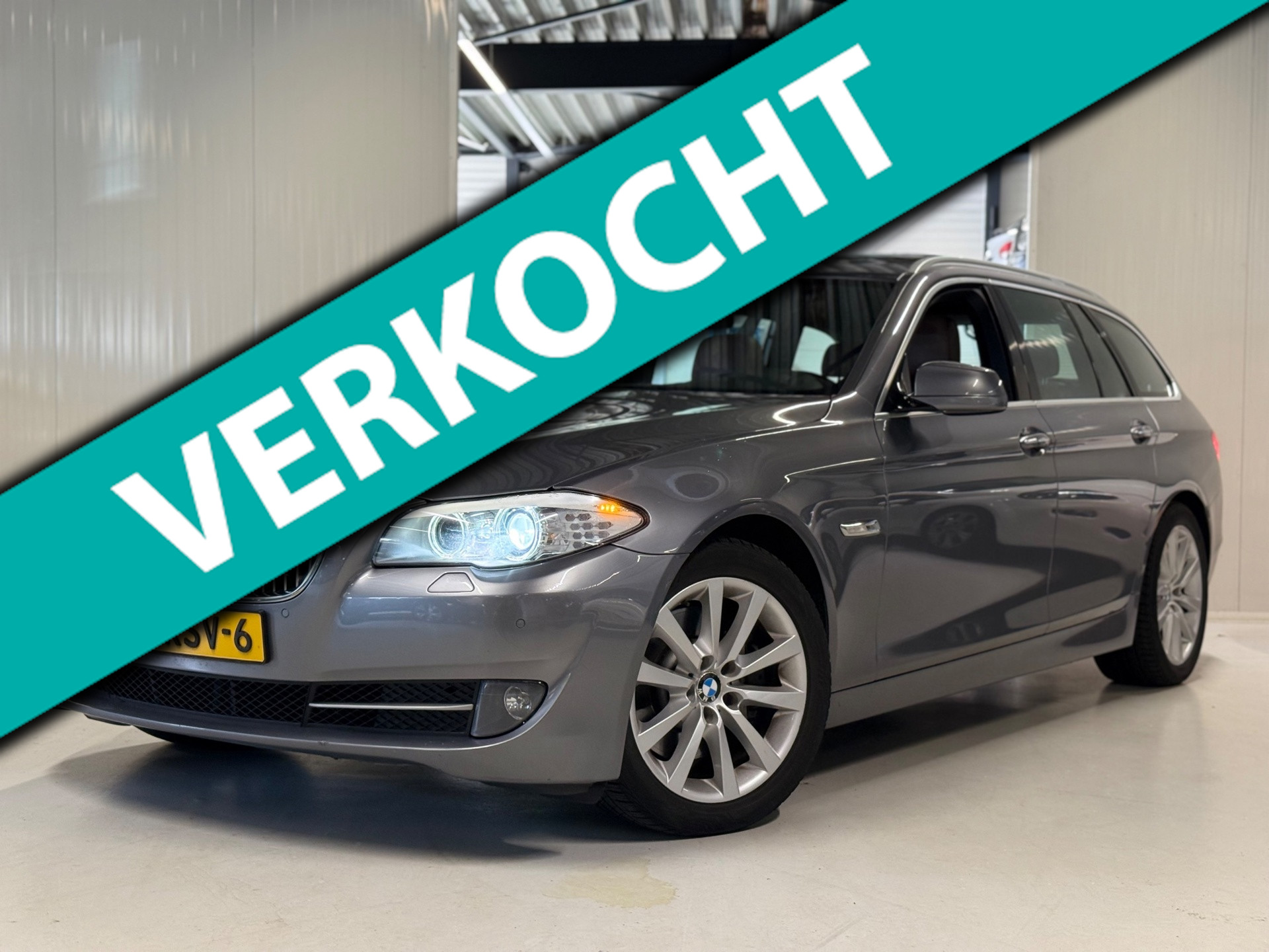 BMW 525d 525d High Executive Pano|Leder|Trekhaak! 2011 - voorkant