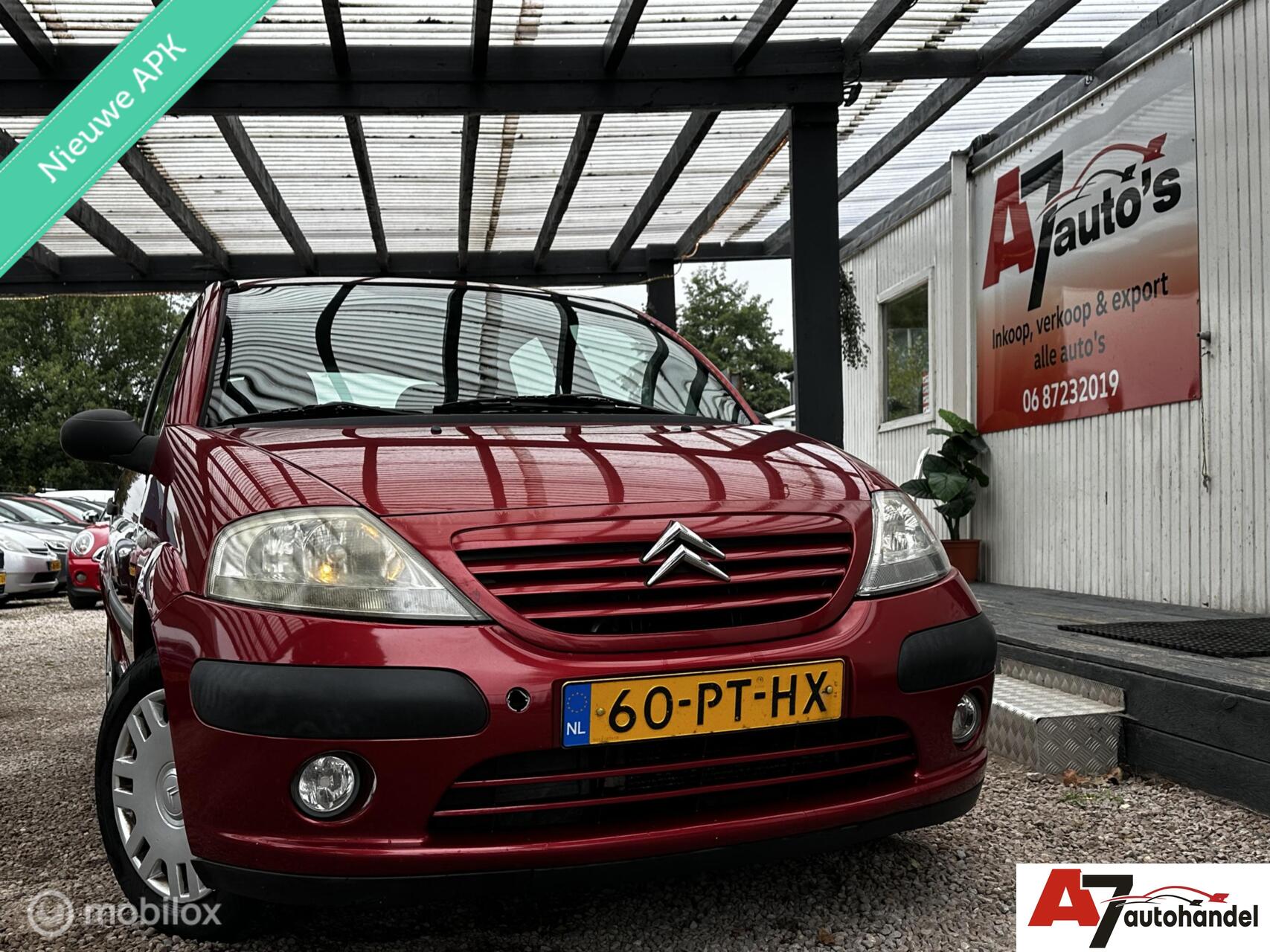 Citroen C3 1.4i Différence Nieuwe APK 2004 - voorkant