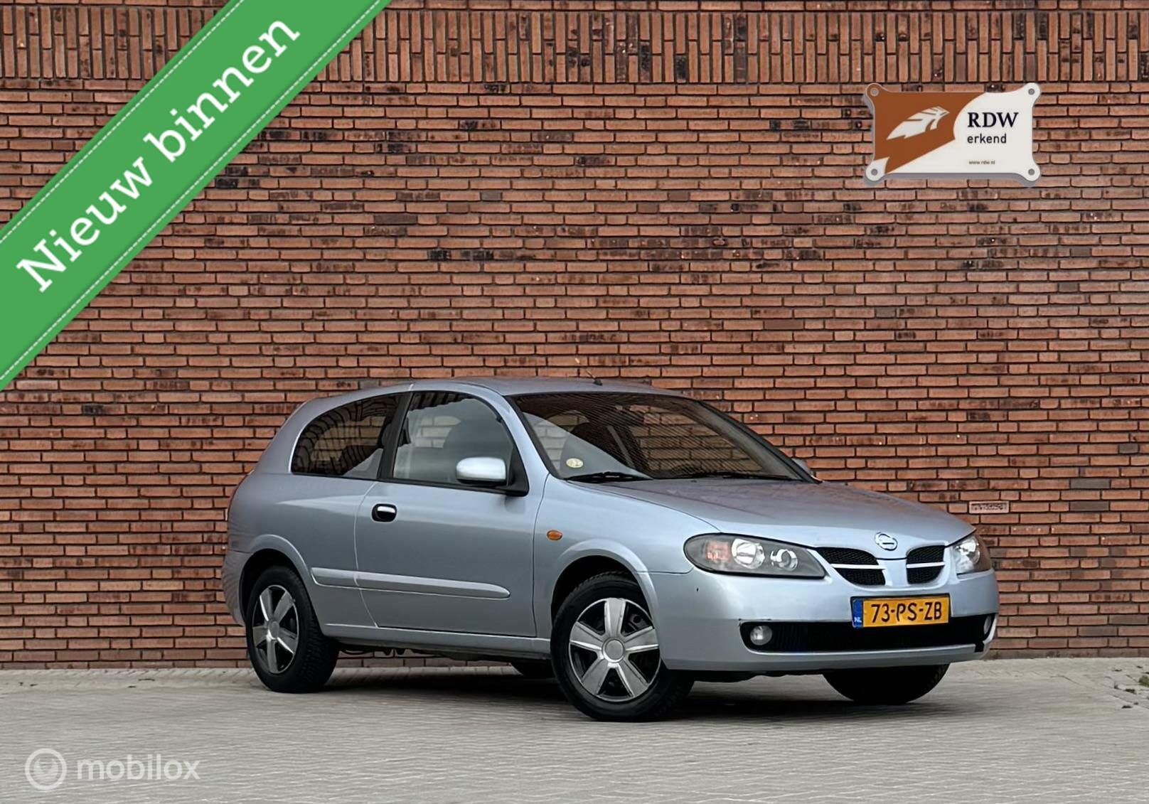 Nissan Nissan Almera 1.8 Acenta,Automaat,NEW APK,Clima,trekhaak 2004 - voorkant