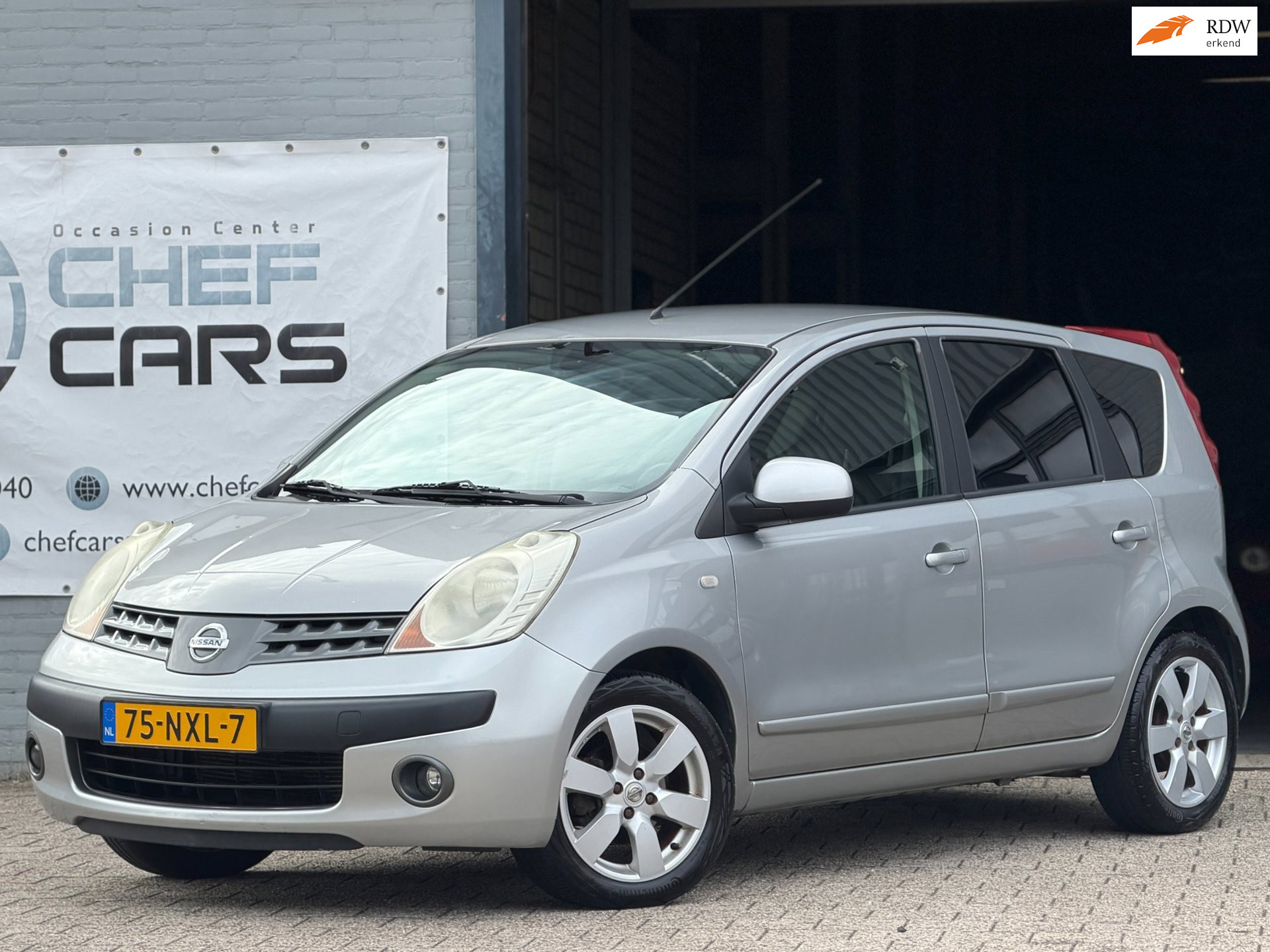 Nissan Nissan Note 1.6|AUTOMAAT|AIRCO|ORG LAGE KM|BOEKJES|1EIGENAAR! 2006 - voorkant