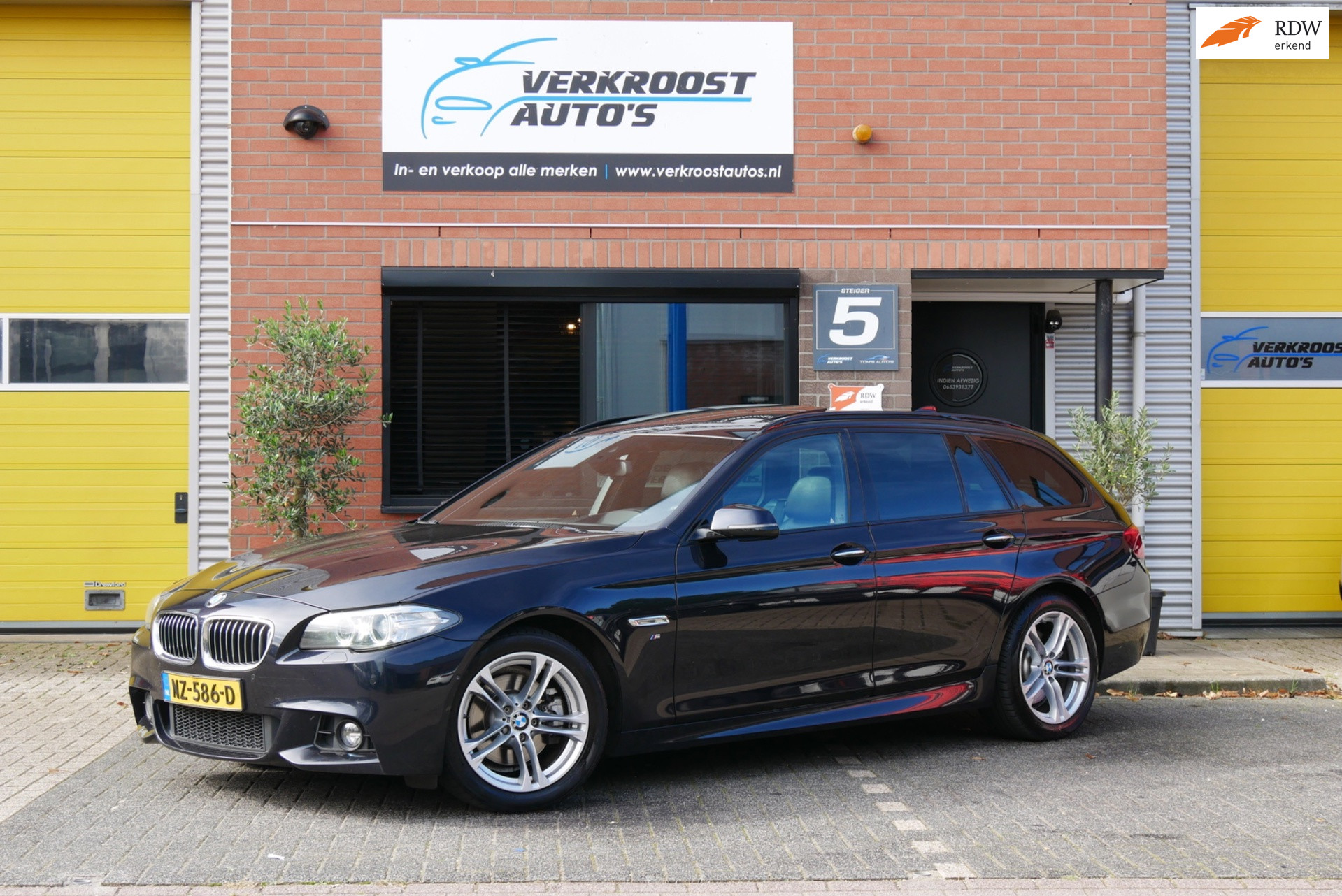 BMW 520d 520d High Executive m sport. pano. camera. memory. HUD 2017 - voorkant