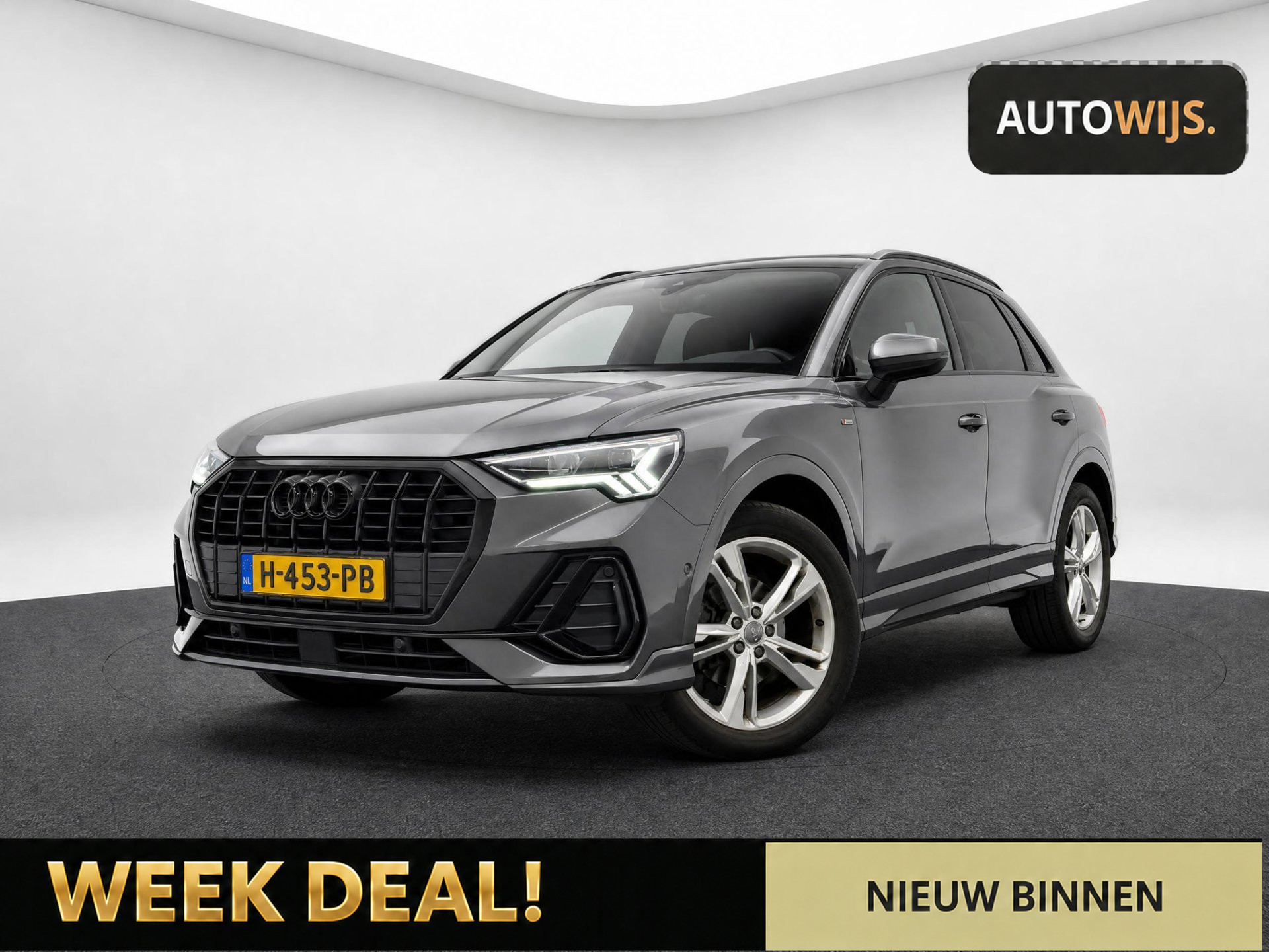 Audi Q3 35 TFSI S Line Pro Line S|S-LINE|PANO|CAMERA|ALACANTARA|DIGIDASH| 2019 - voorkant