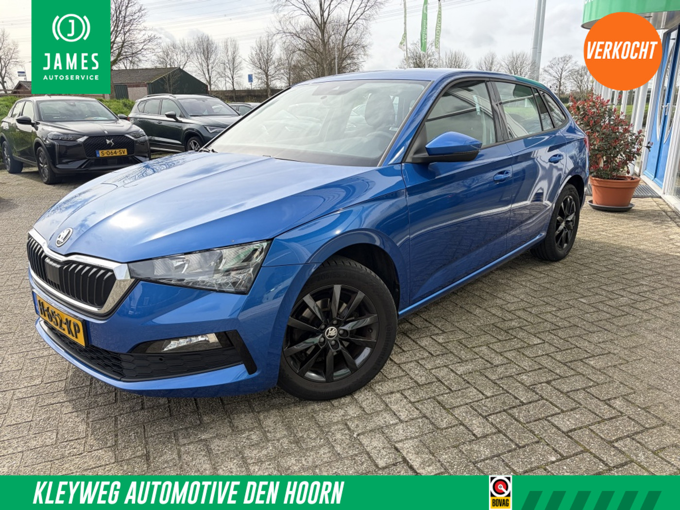 Skoda Scala 1.0 TSI Ambition 115pk Carplay, Lm Velg 2020 - voorkant