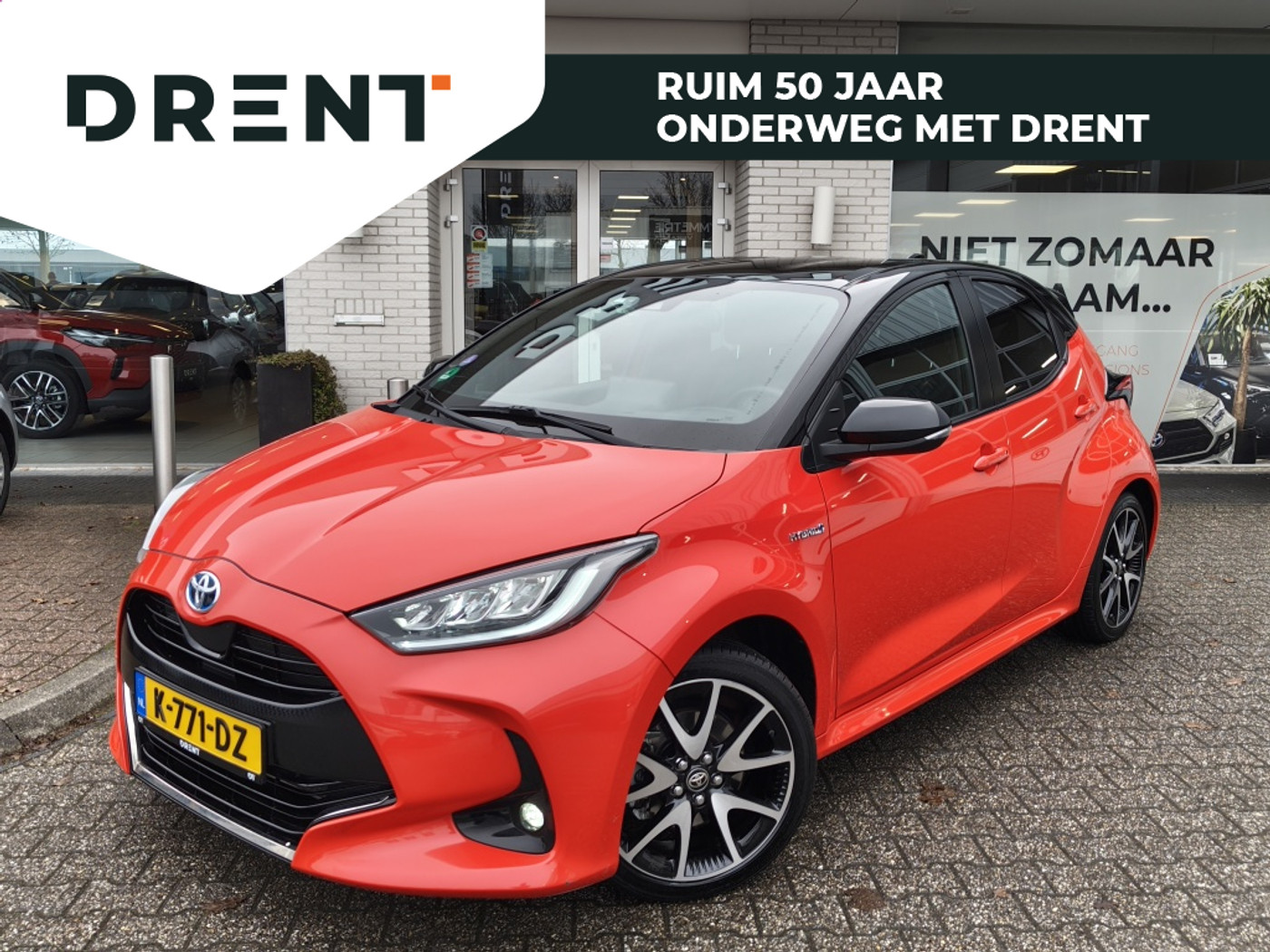 Toyota Toyota Yaris 1.5 Hybrid Launch Edition | Trekhaak | HUD | Navi | Stoelverwarm 2020 - voorkant