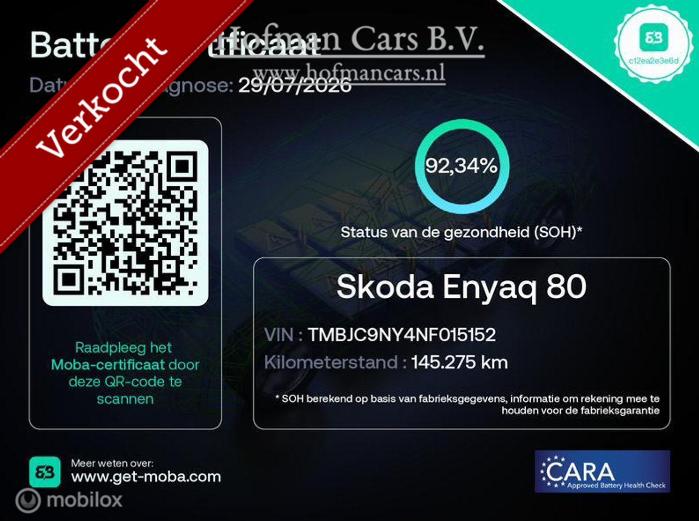 Foto van Skoda Enyaq 80