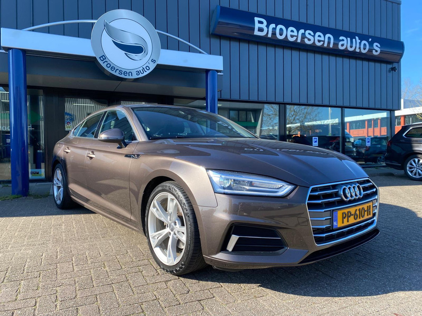 Audi A5 Sportback 2.0 TFSI 190pk Ultra S-Tronic Sport | AudiSound | Navigatie 2018 - voorkant