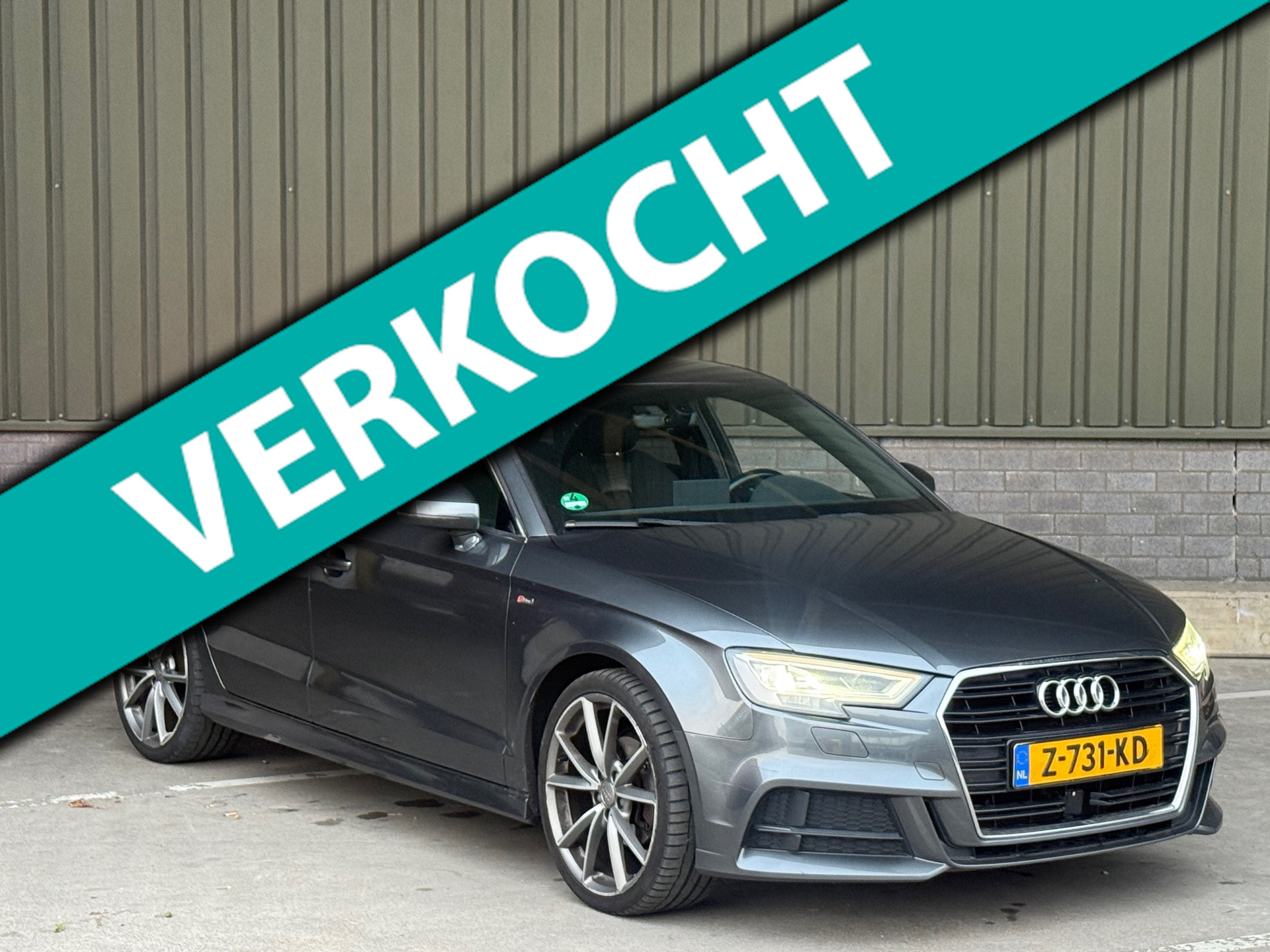 Audi A3 Limousine 1.4 TFSI CoD Sport S Line / Automaat 2017 - voorkant