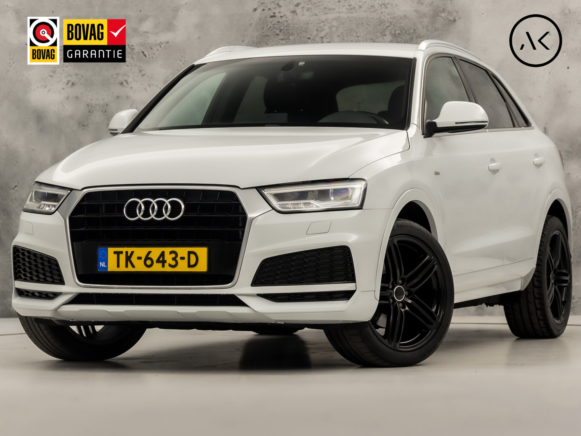 Audi Q3 1.4 TFSI CoD S-LIne Sport 2018 - voorkant