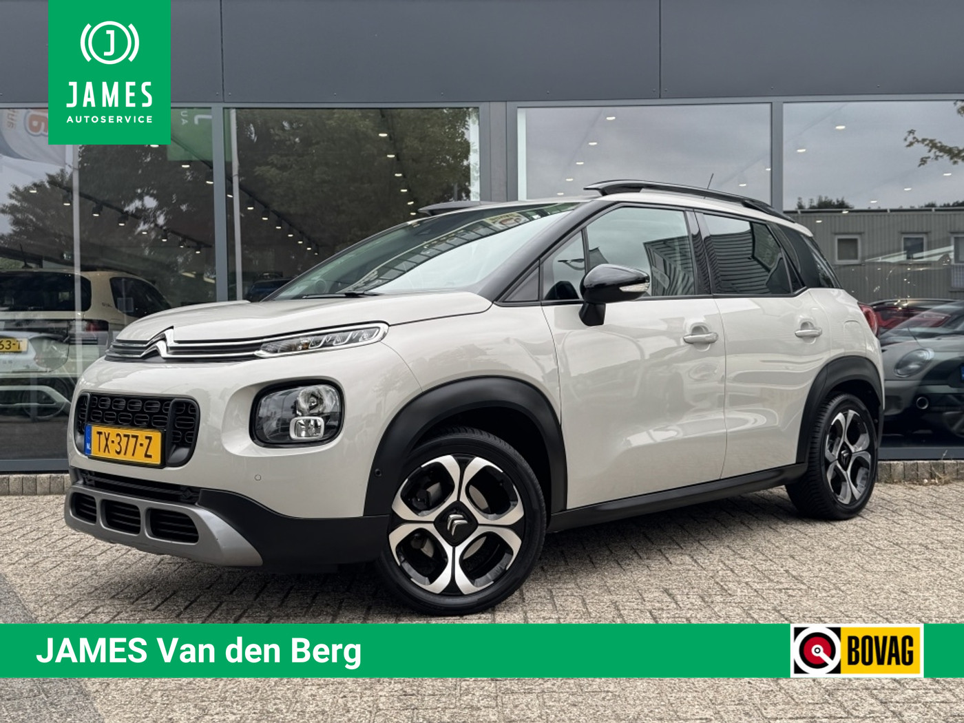 Citroen C3 Aircross 1.2 PT S&S Shine | ACHTERUITRIJCAMERA | APPLE CARPLAY | 2018 - voorkant
