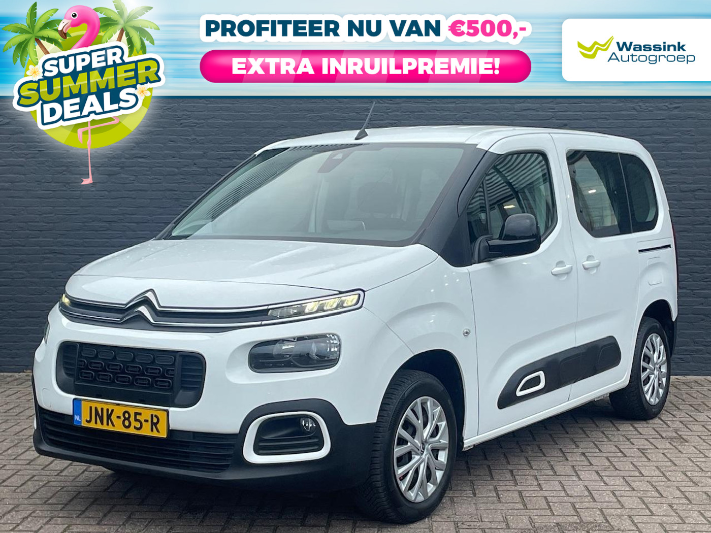 Citroen Berlingo 1.2 PureTech 130pk AUTOMAAT 2022 - voorkant