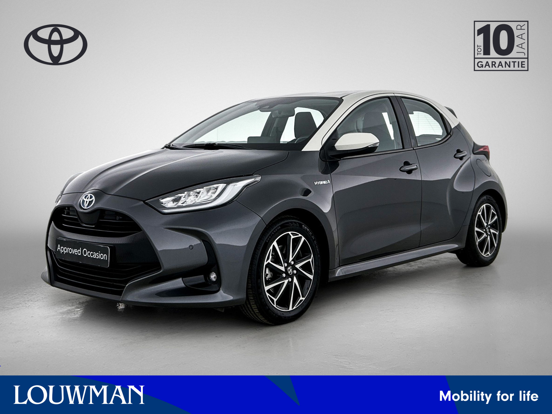 Toyota Toyota Yaris 1.5 Hybrid 115 Style Bi-tone + 2021 - voorkant