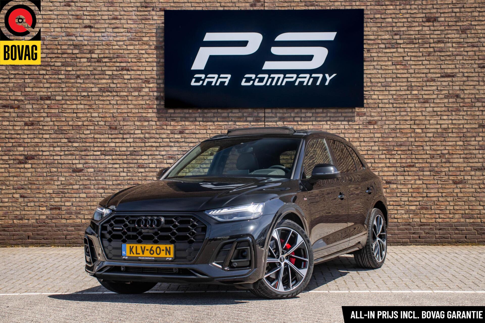 Audi Q5 55 TFSI e S-Line, Full Option, Pano, Leder, ACC, B&O 2023 - voorkant