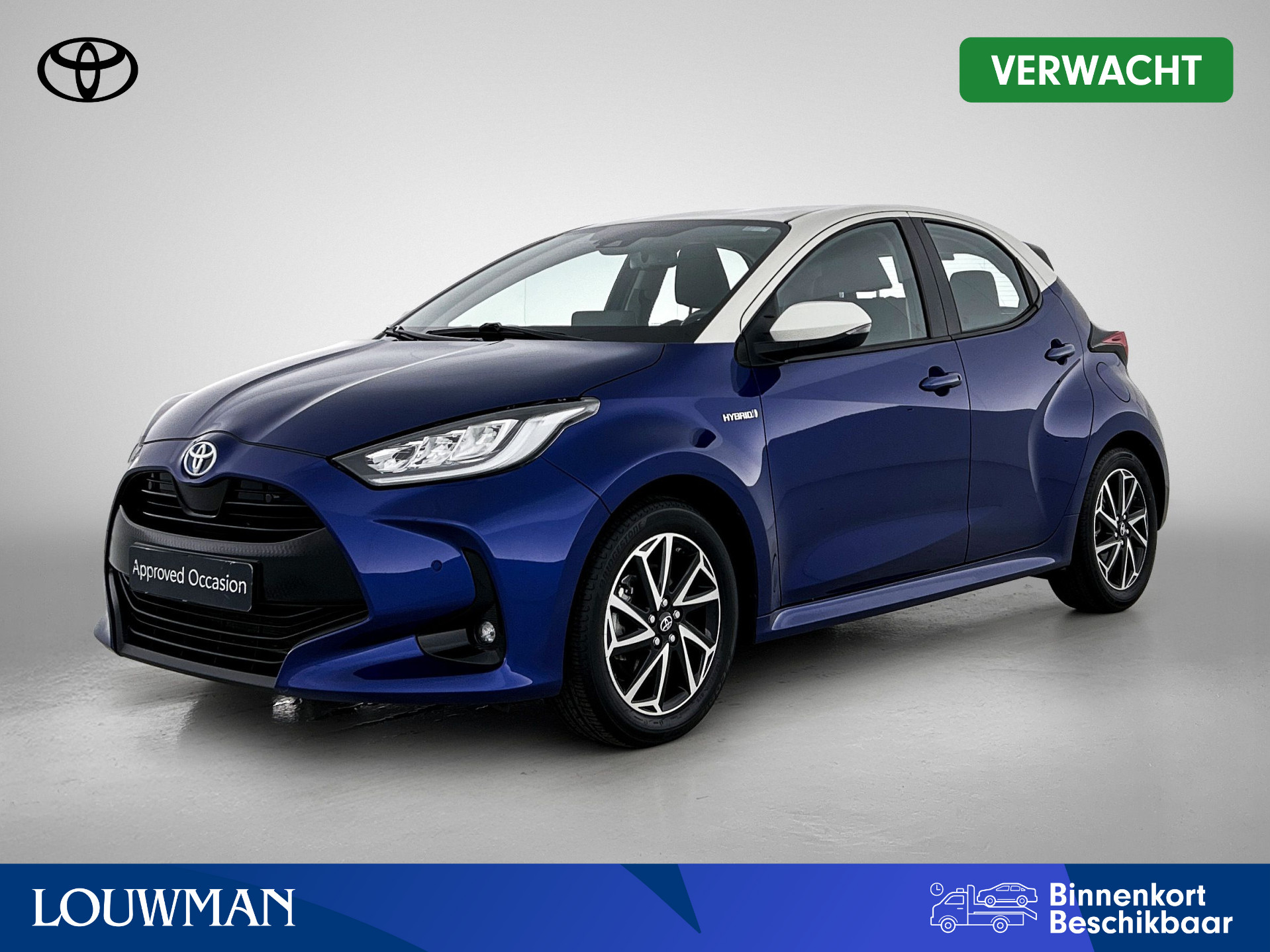 Toyota Toyota Yaris 1.5 Hybrid Style + 2021 - voorkant