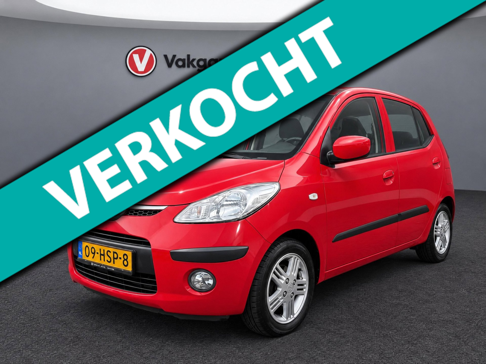 Hyundai I 10 1.25i i-Catcher (12 mnd BOVAG-garantie) 2009 - voorkant